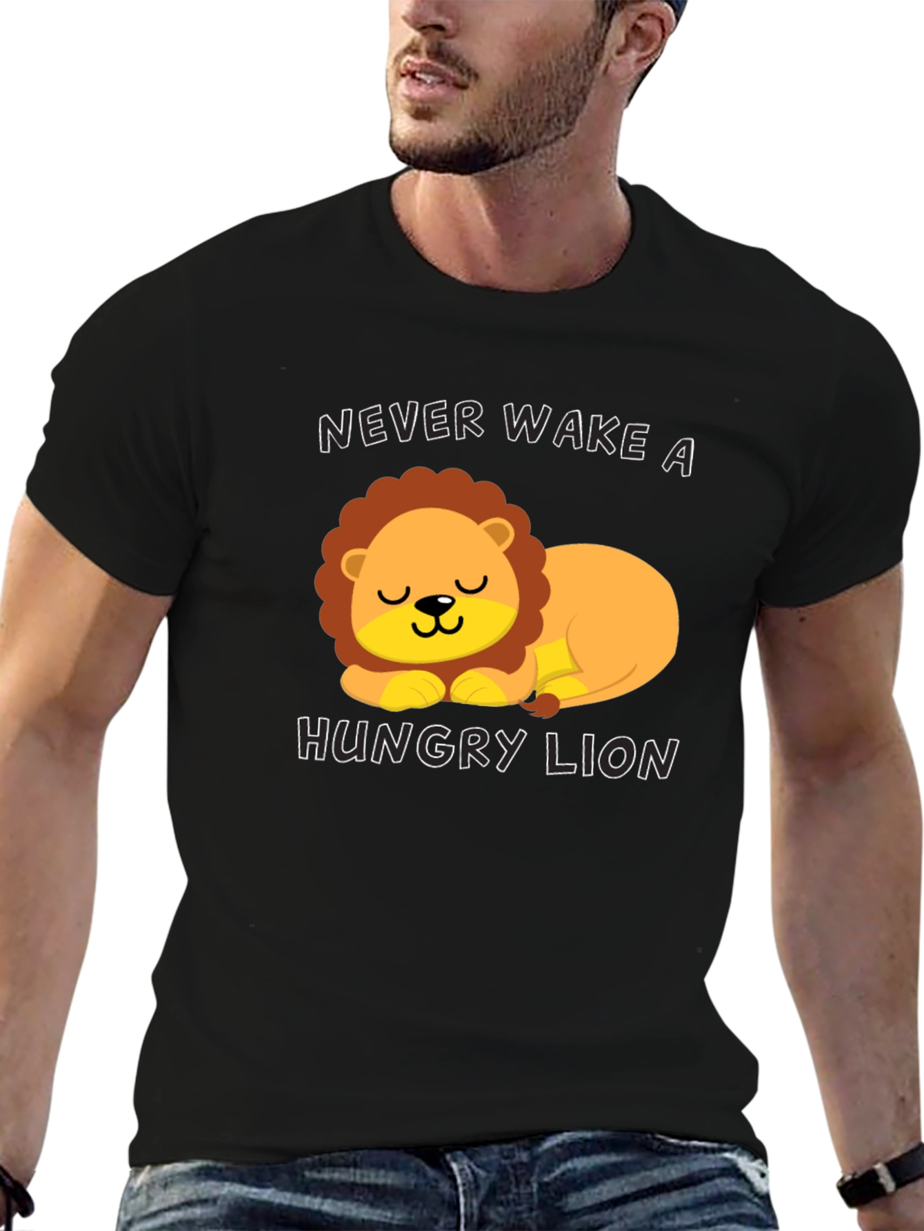 Never Wake a Hungry Lion T-Shirt