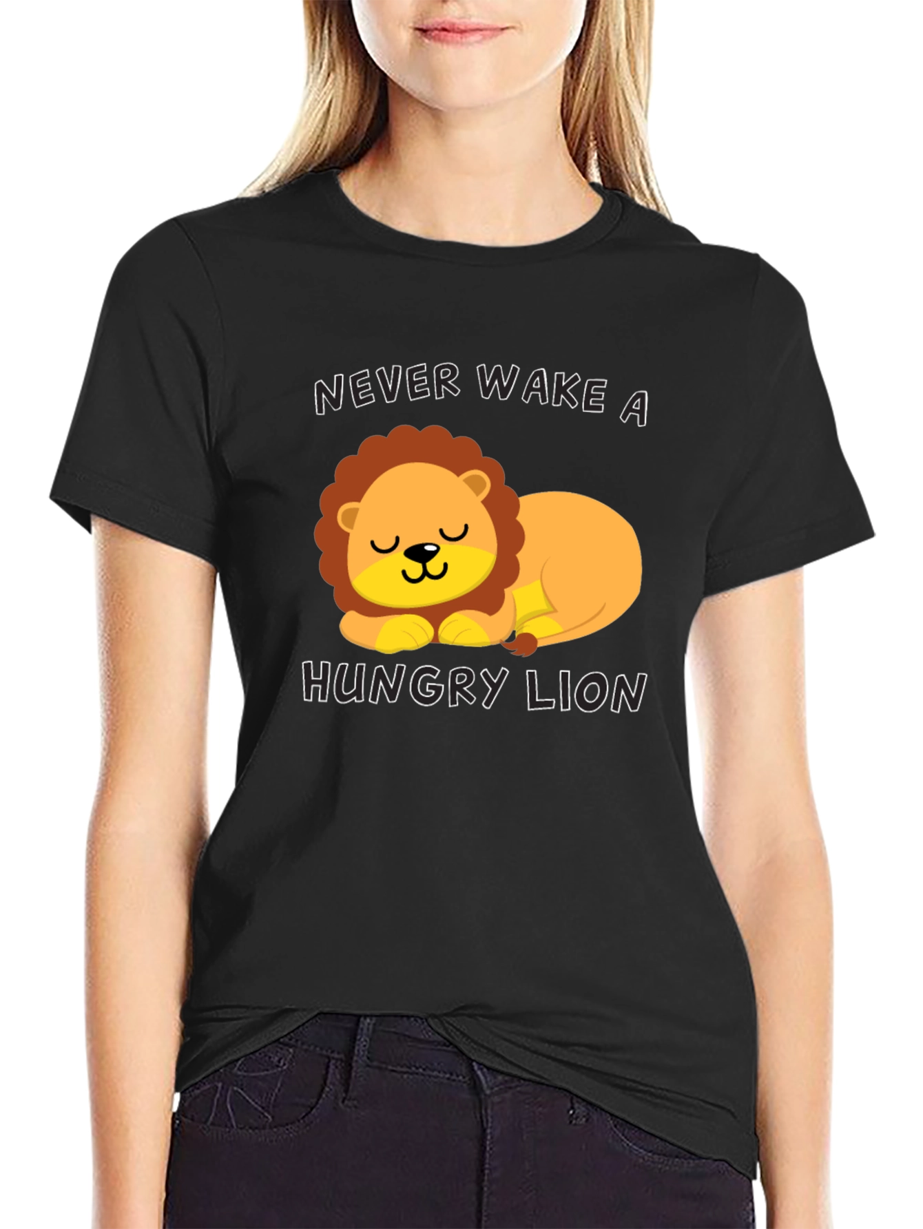 Never Wake a Hungry Lion T-Shirt
