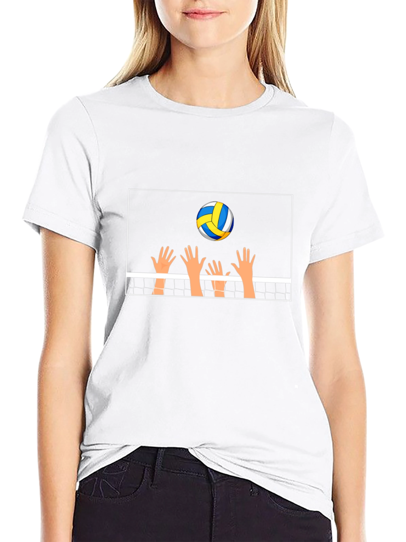Volleyball Graphic Tee - Game On!