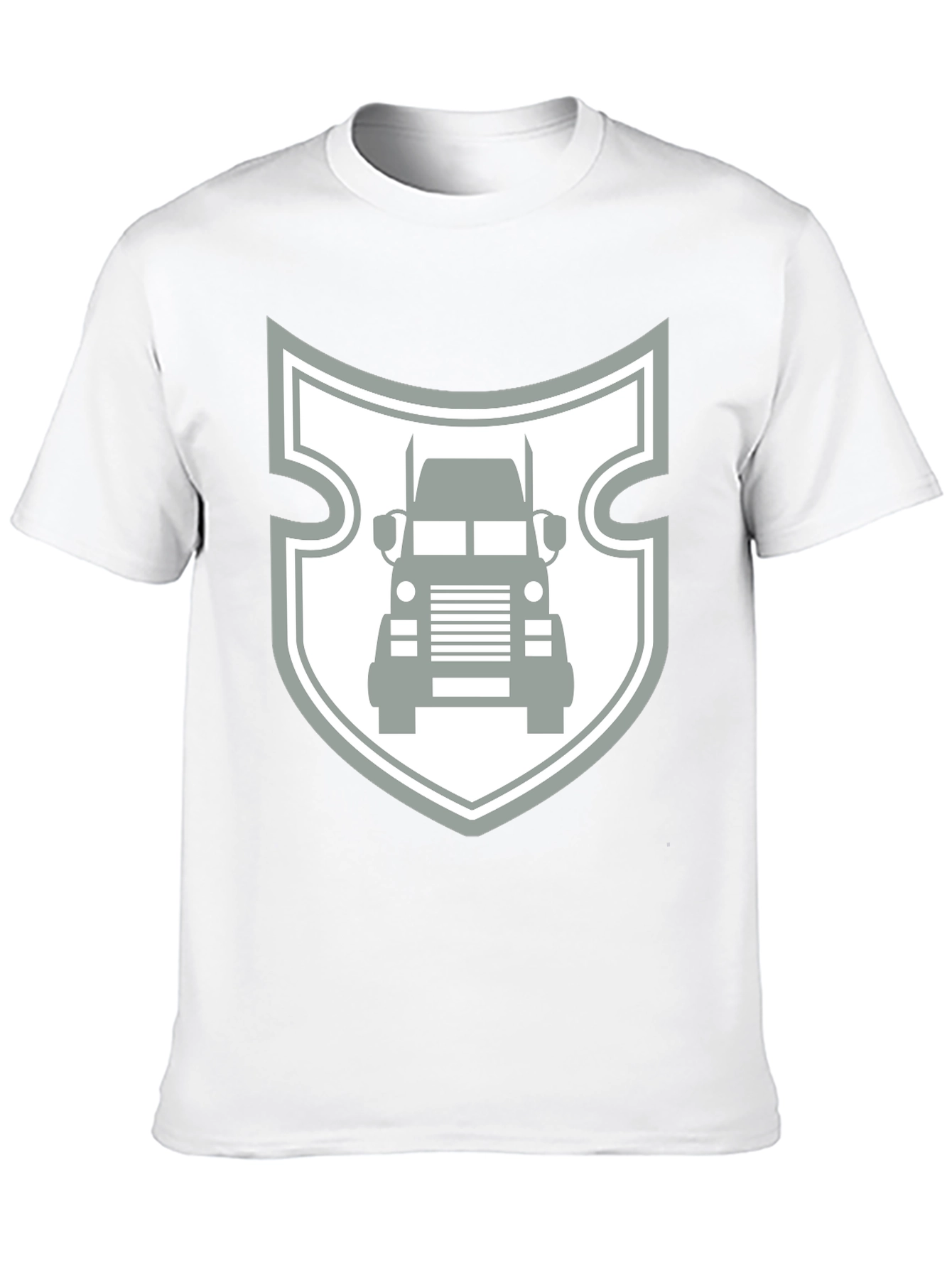 Truck Shield Graphic Tee - Black