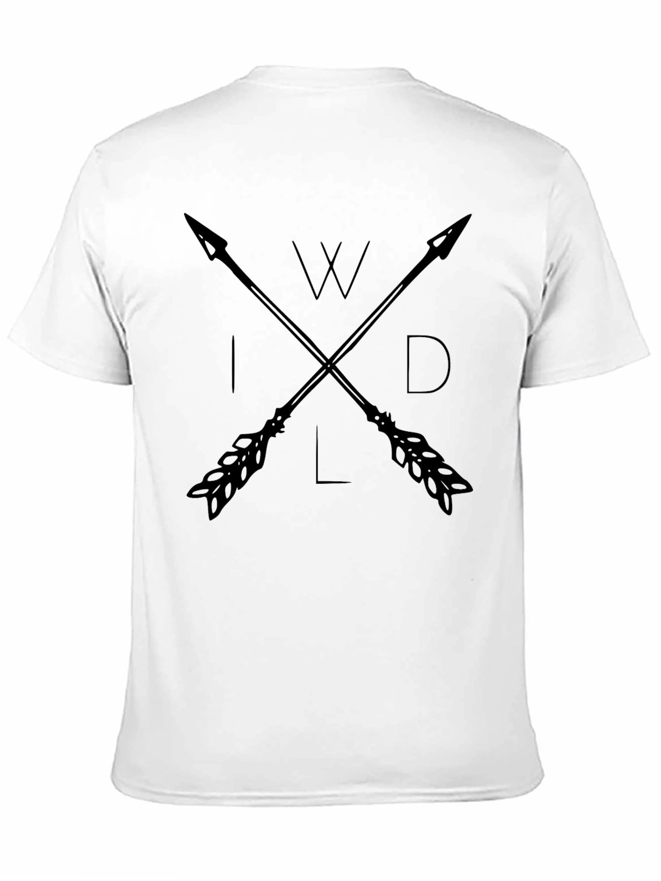 Wild Arrows Graphic Tee - Stylish Black Shirt