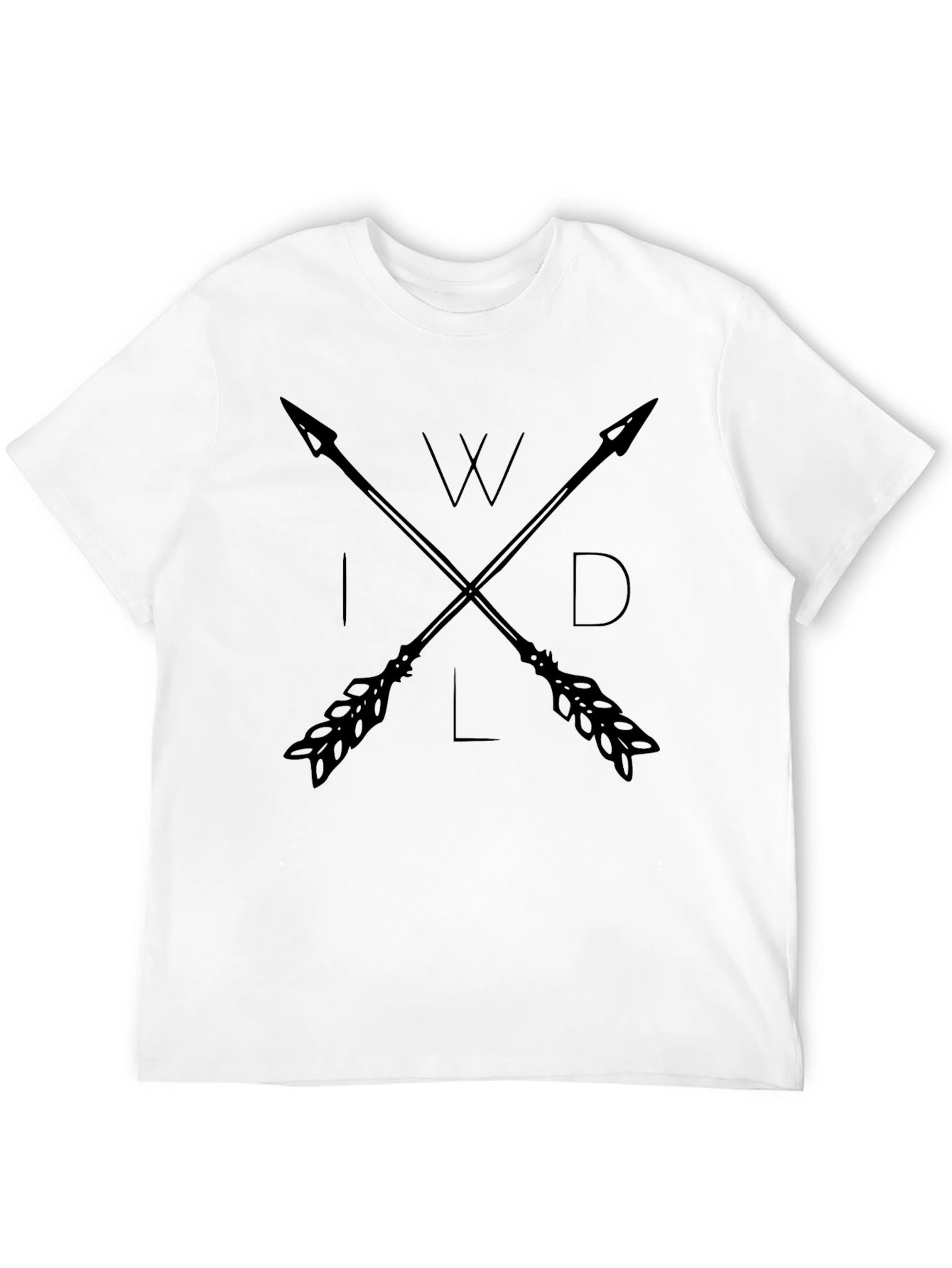 Wild Arrows Graphic Tee - Stylish Black Shirt