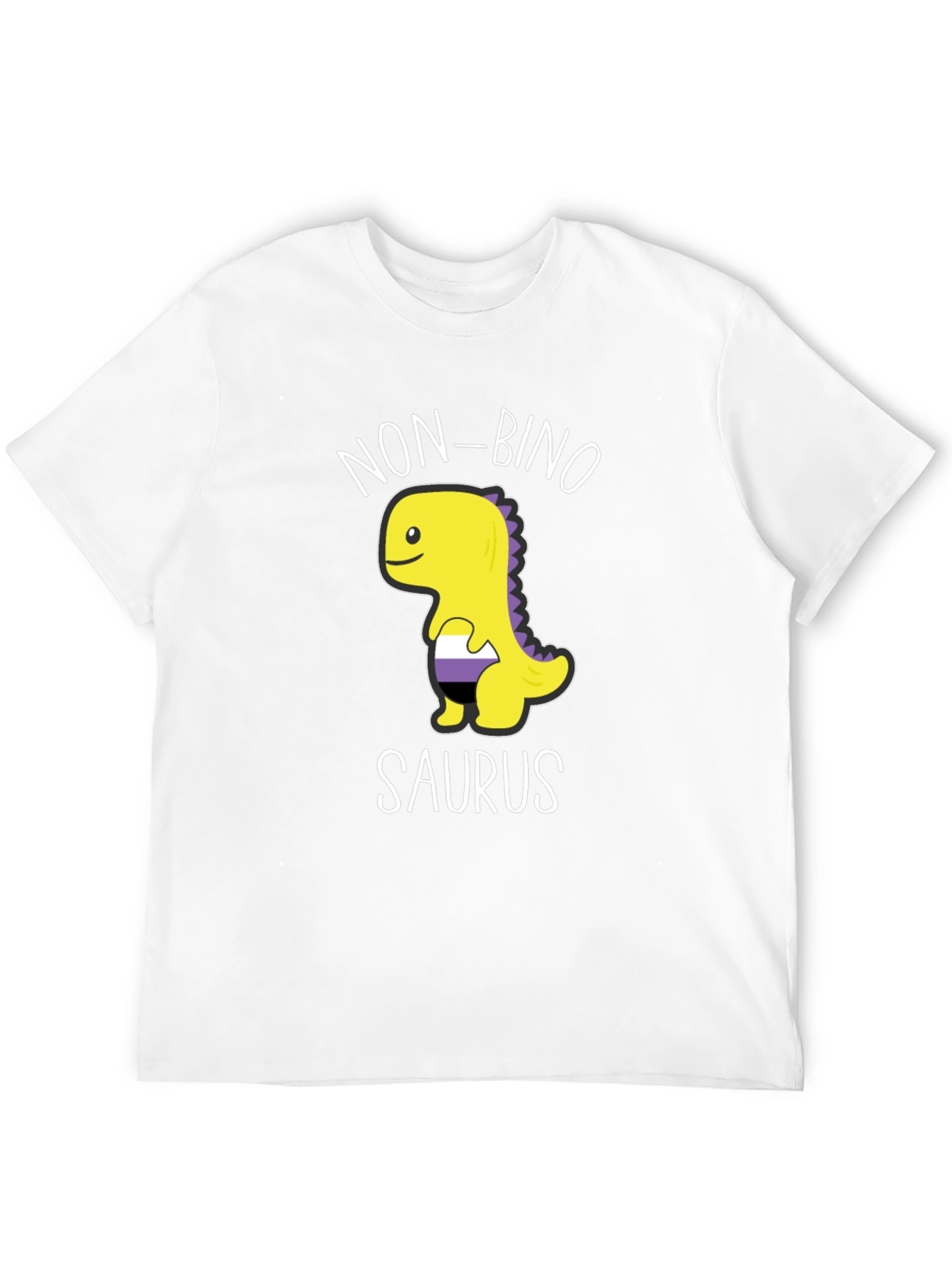 Non-binosaurus T-Shirt - Genderqueer Pride