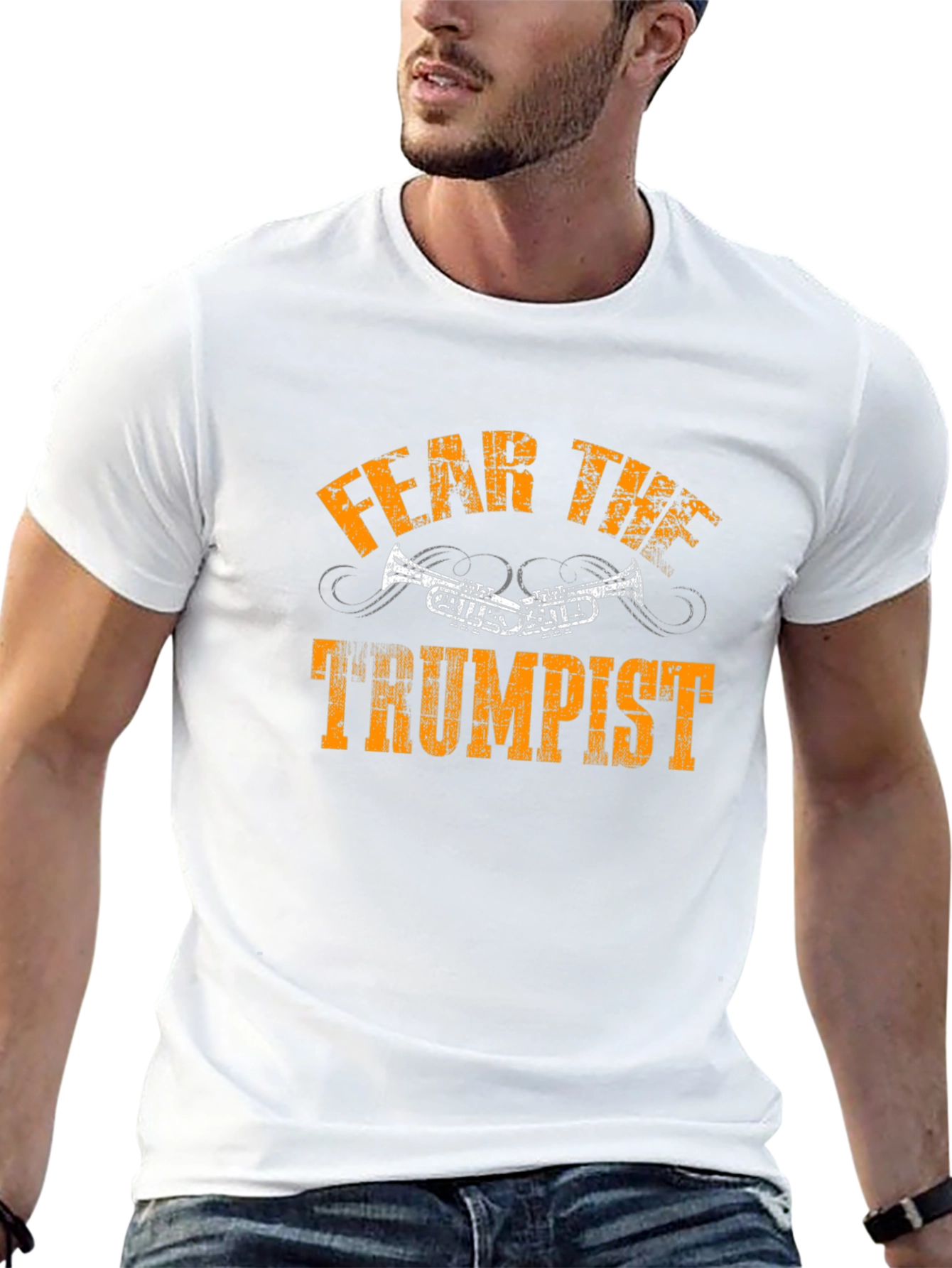 Fear The Trumpist Black Cotton T-Shirt