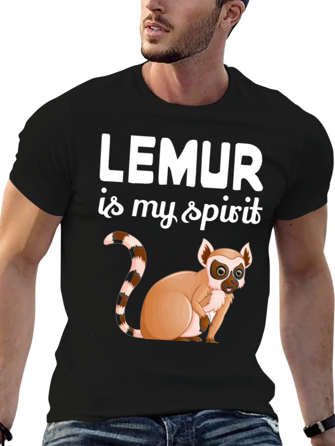 Lemur is My Spirit Animal Graphic Tee