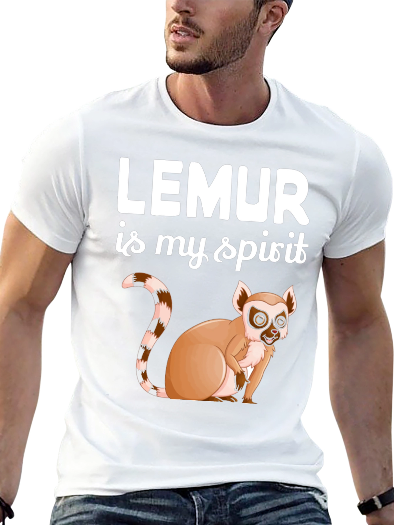 Lemur is My Spirit Animal Graphic Tee