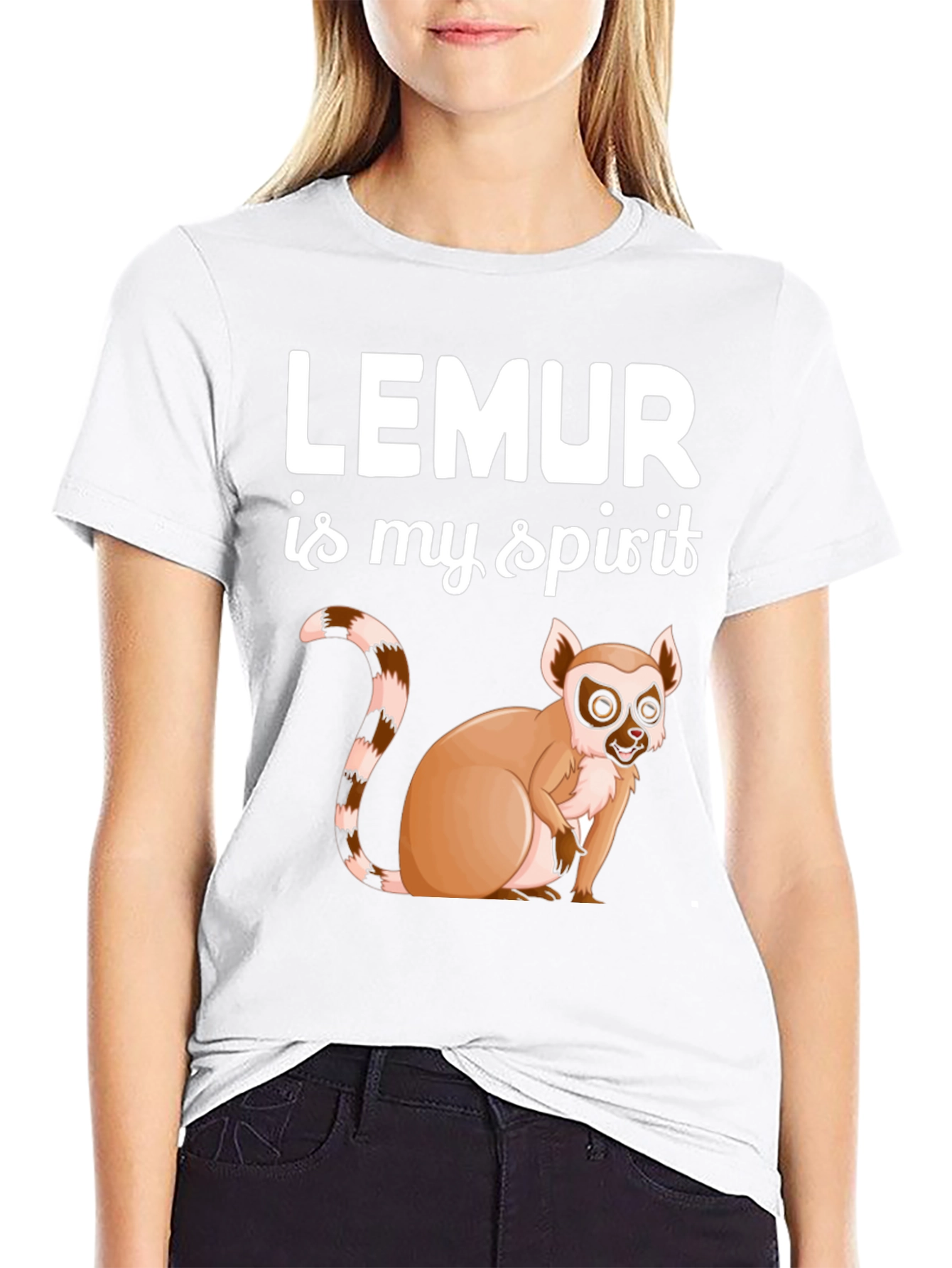 Lemur is My Spirit Animal Graphic Tee
