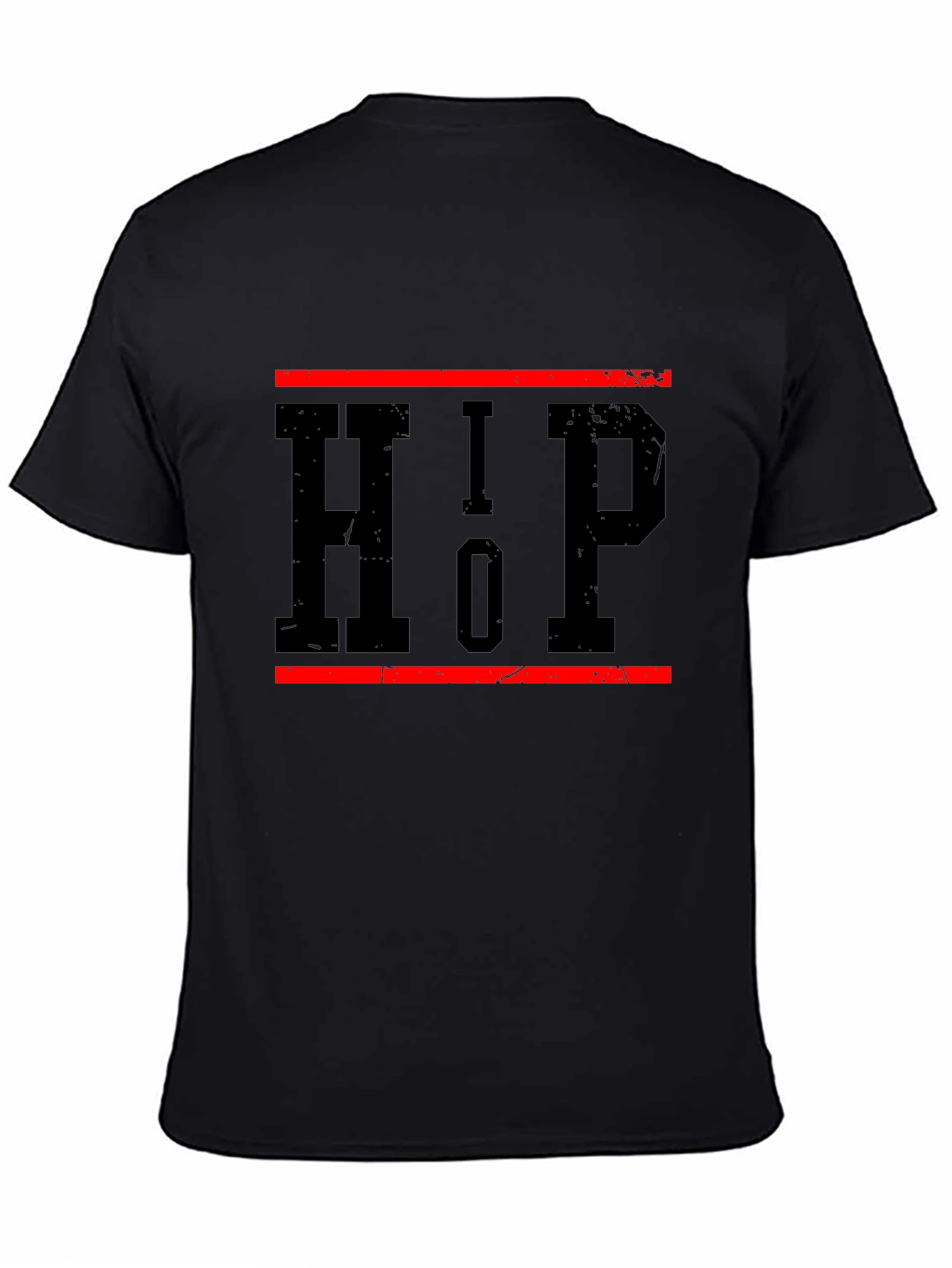 HIP Black Graphic Tee - Urban Style