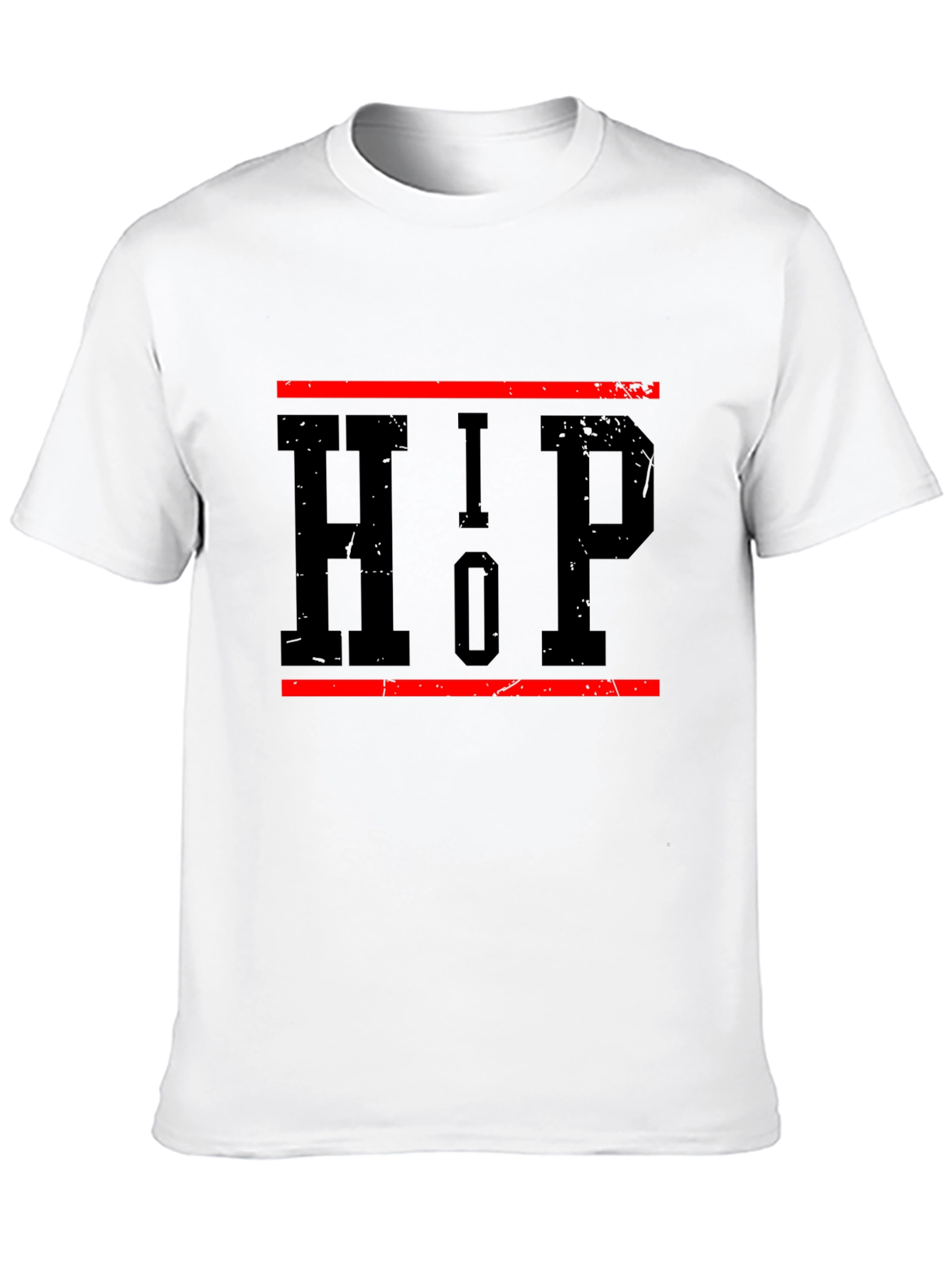 HIP Black Graphic Tee - Urban Style