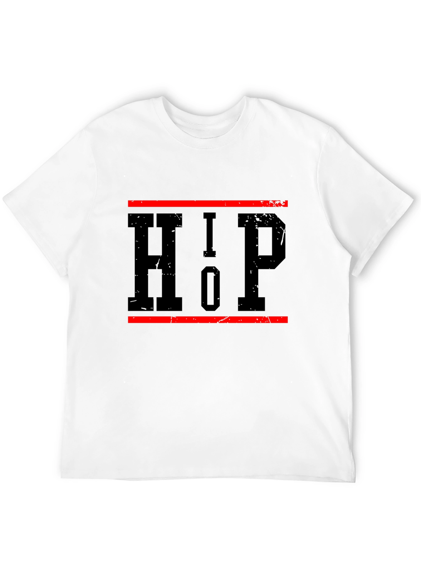 HIP Black Graphic Tee - Urban Style