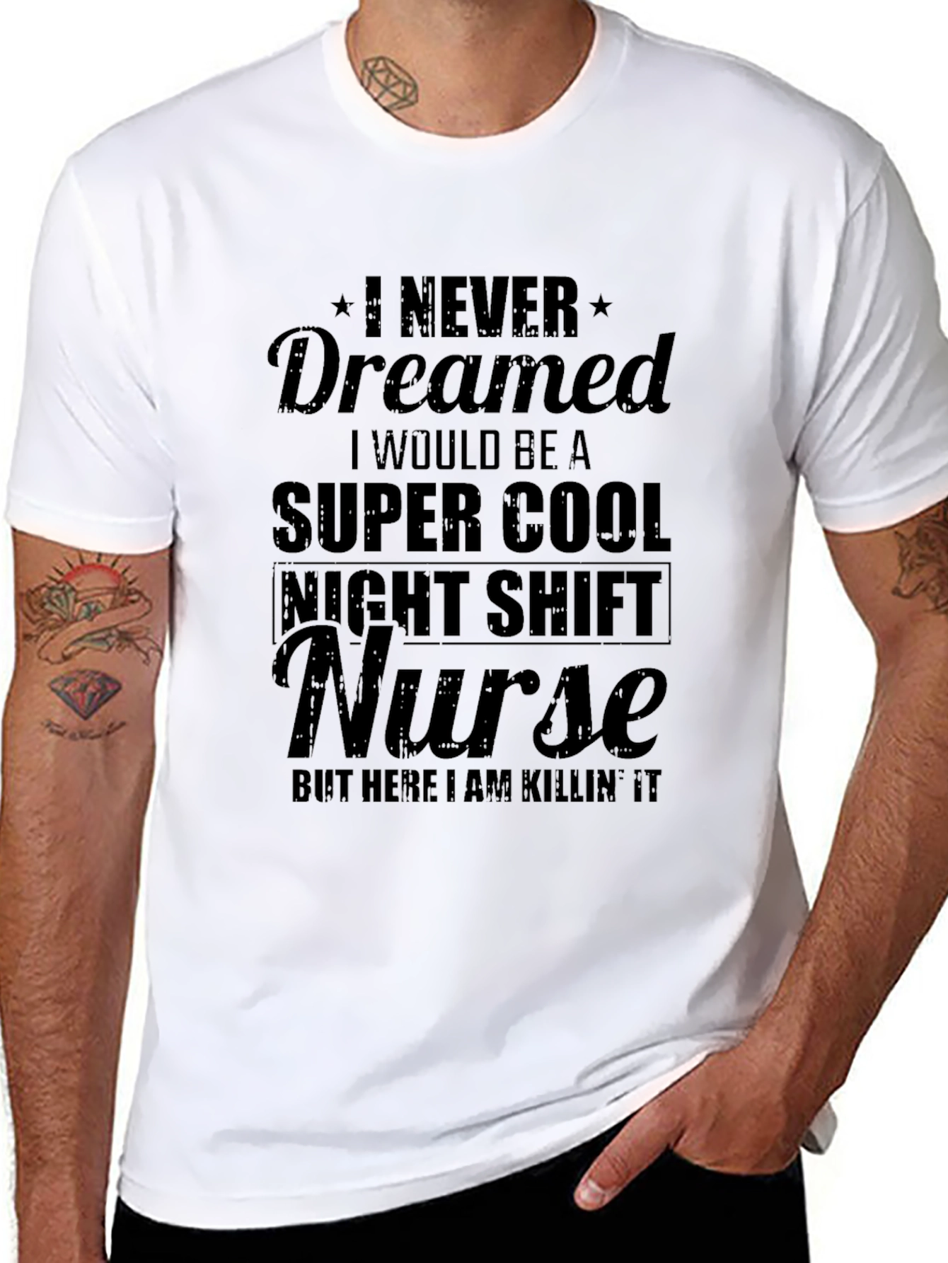 Super Cool Night Shift Nurse T-Shirt
