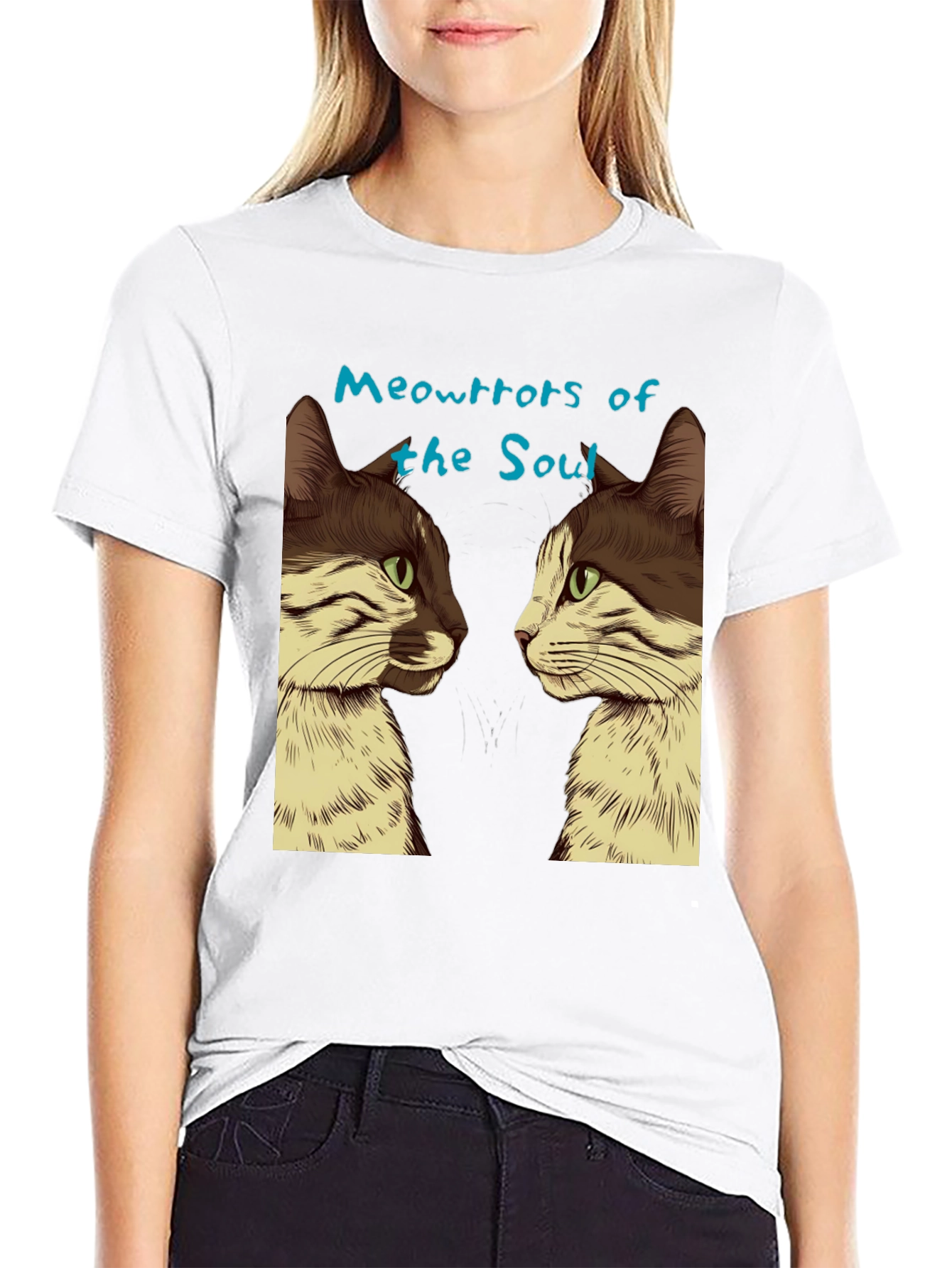 Meowrror of the Soul Graphic Tee