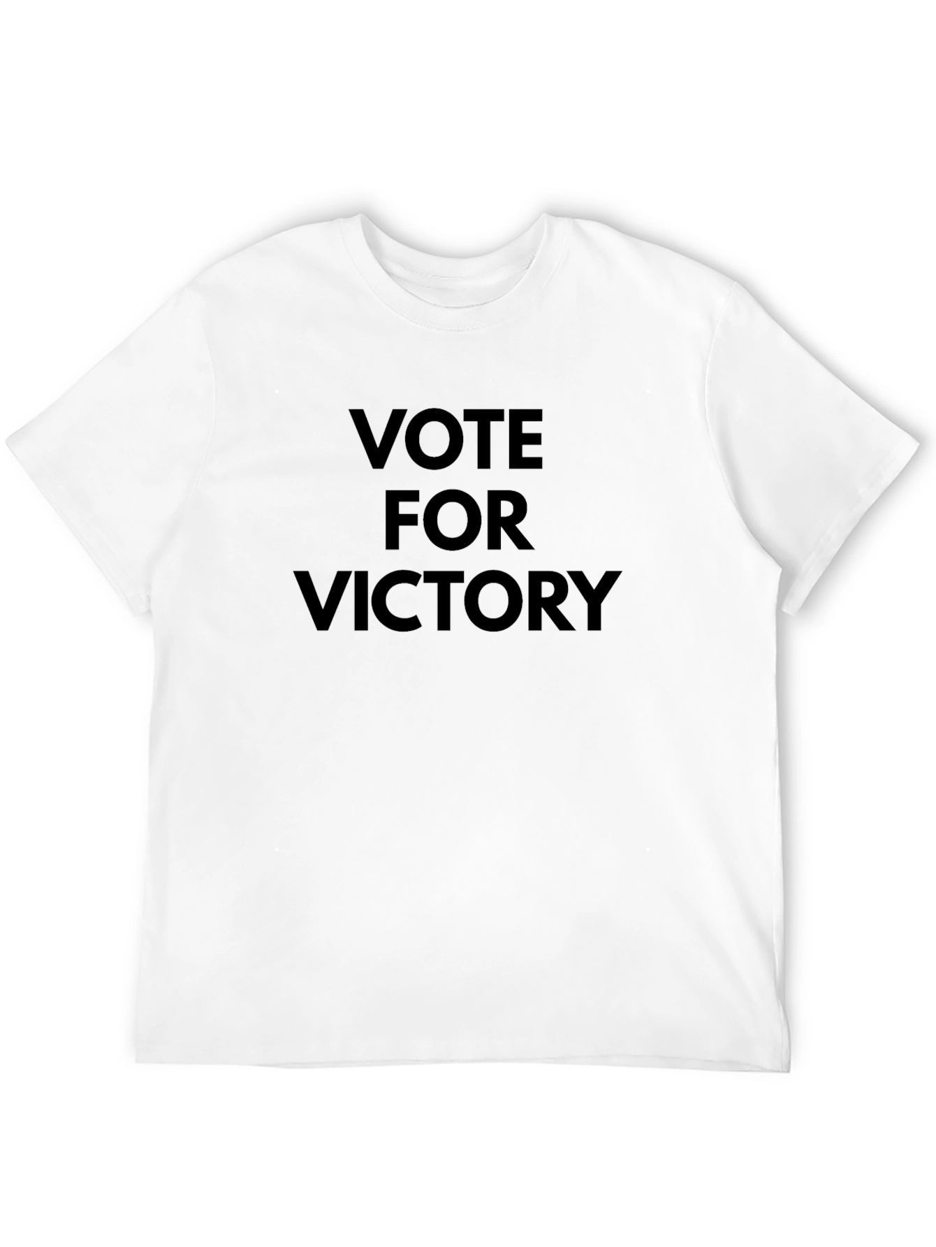 Vote For Victory Black T-Shirt