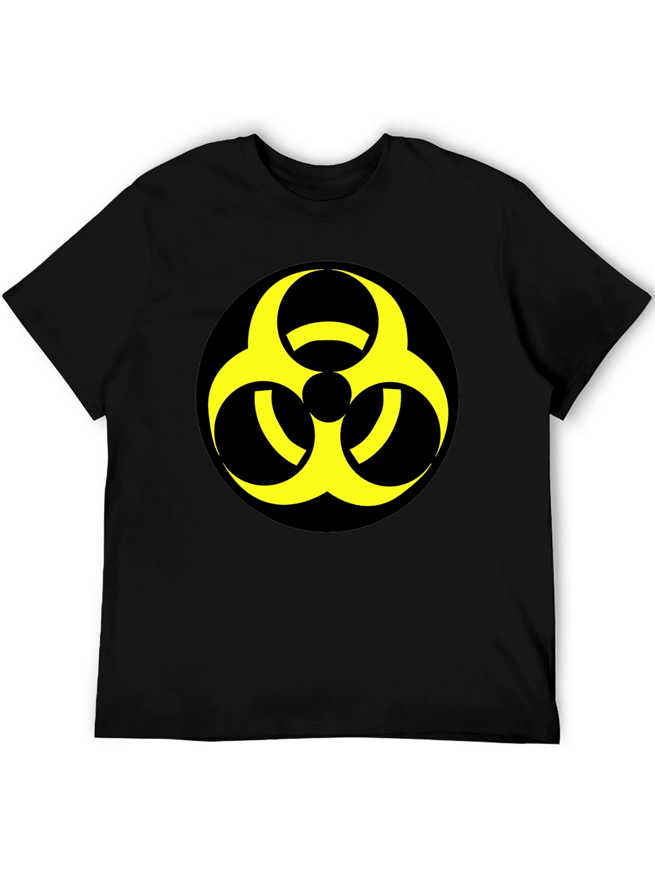 Biohazard Symbol Graphic Tee - Bold & Unique