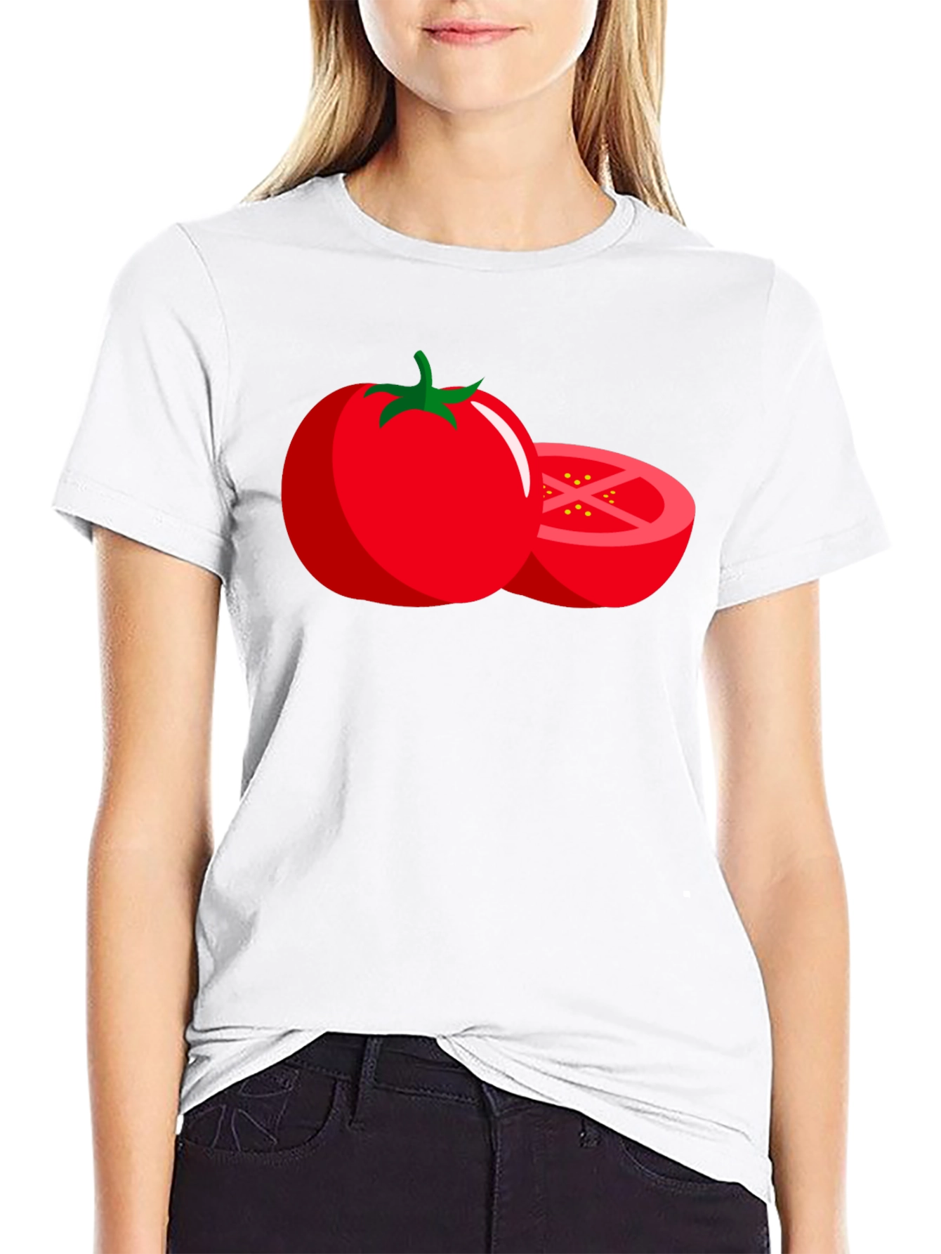 Tomato Graphic Tee - Fresh Style