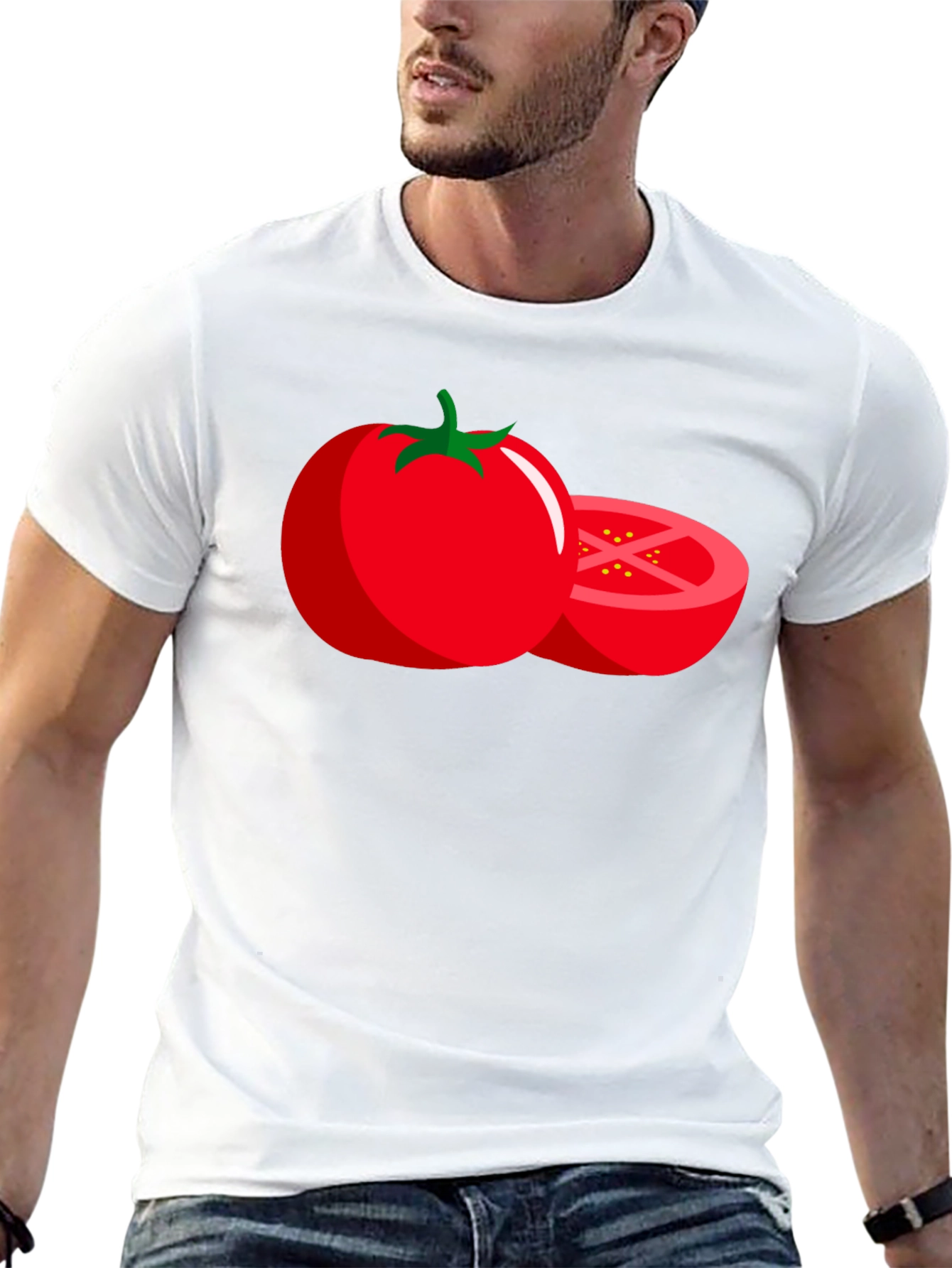 Tomato Graphic Tee - Fresh Style