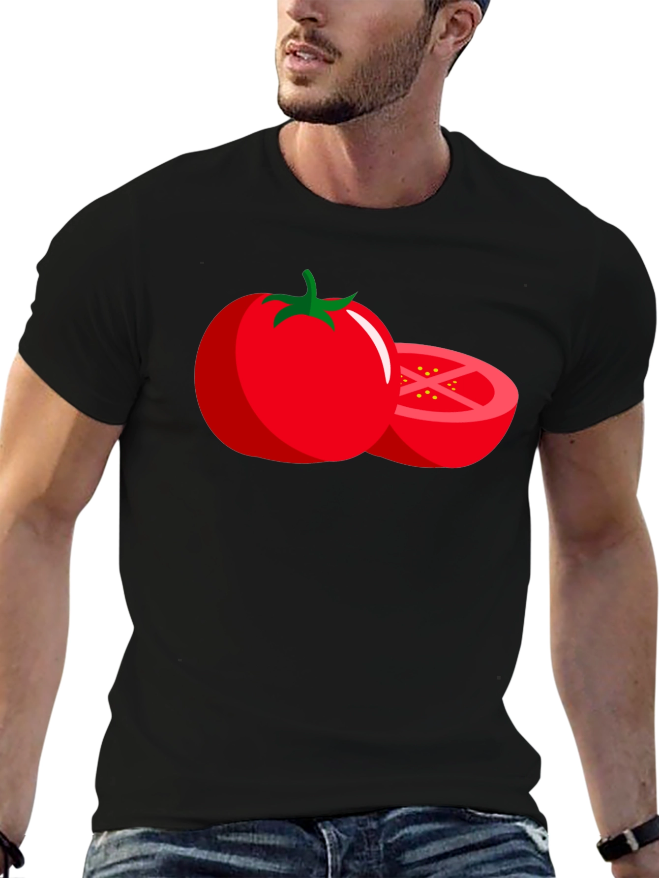 Tomato Graphic Tee - Fresh Style