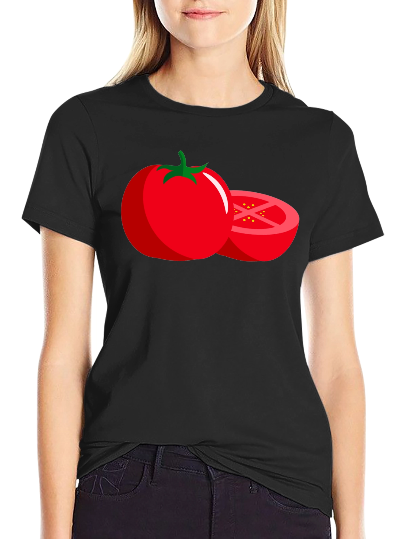 Tomato Graphic Tee - Fresh Style