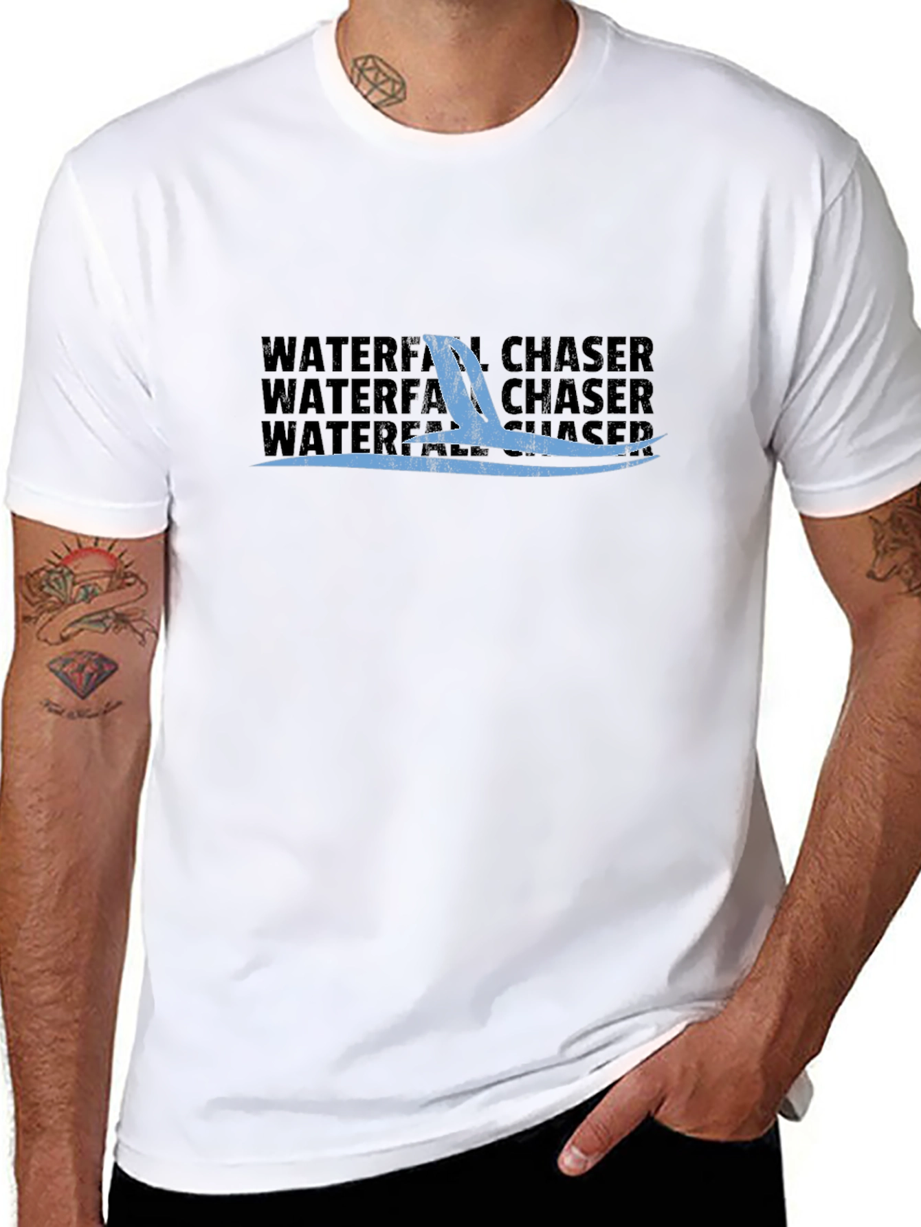 Waterfall Chaser Graphic Tee - Adventure Ready!