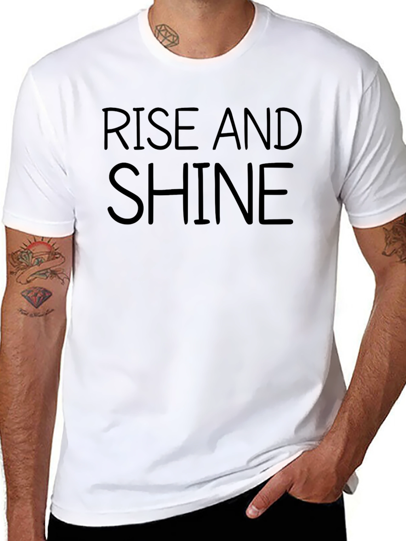 Rise and Shine T-Shirt - Soft Cotton Tee