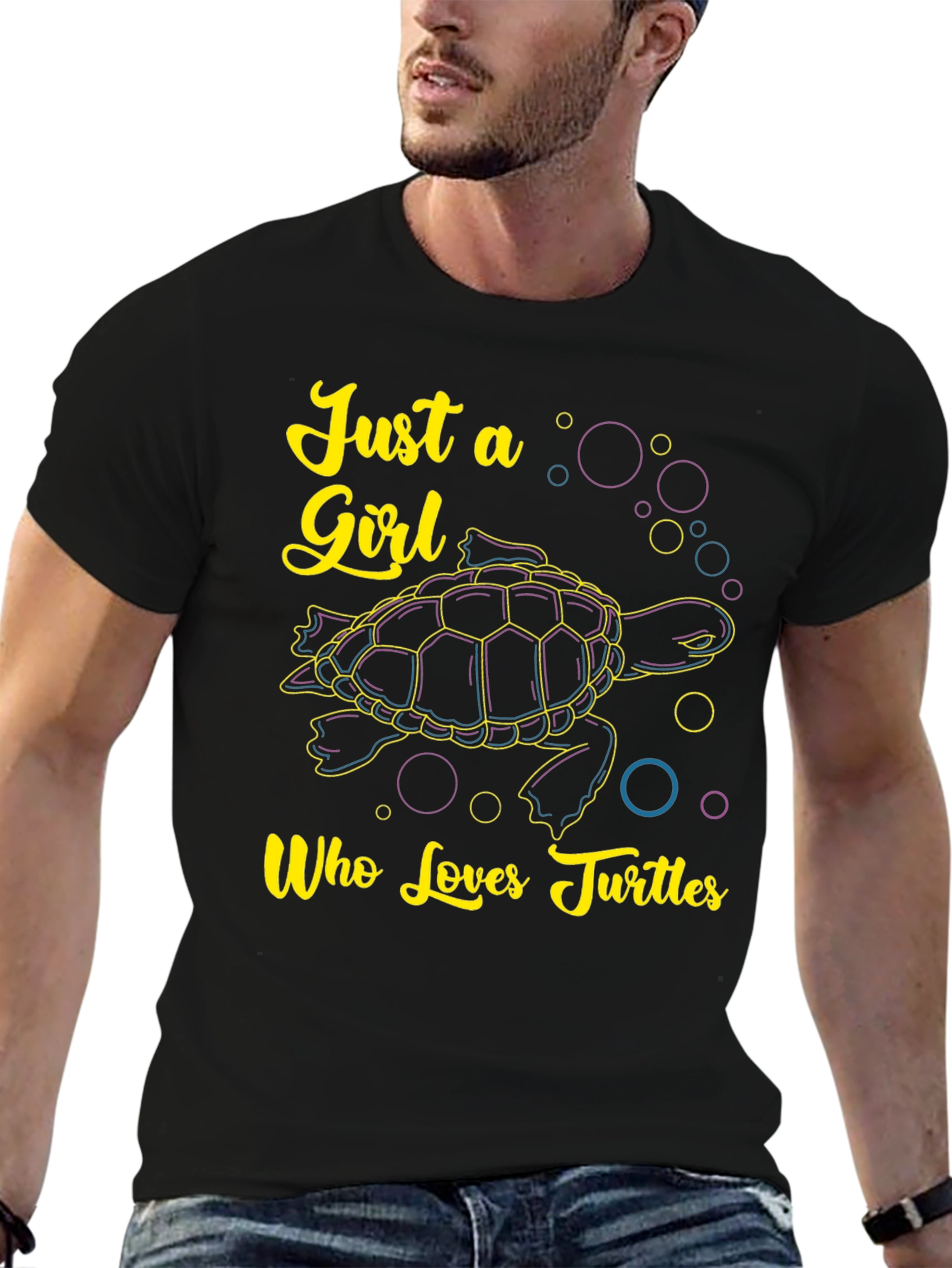 Just a Girl Who Loves Turtles T-Shirt