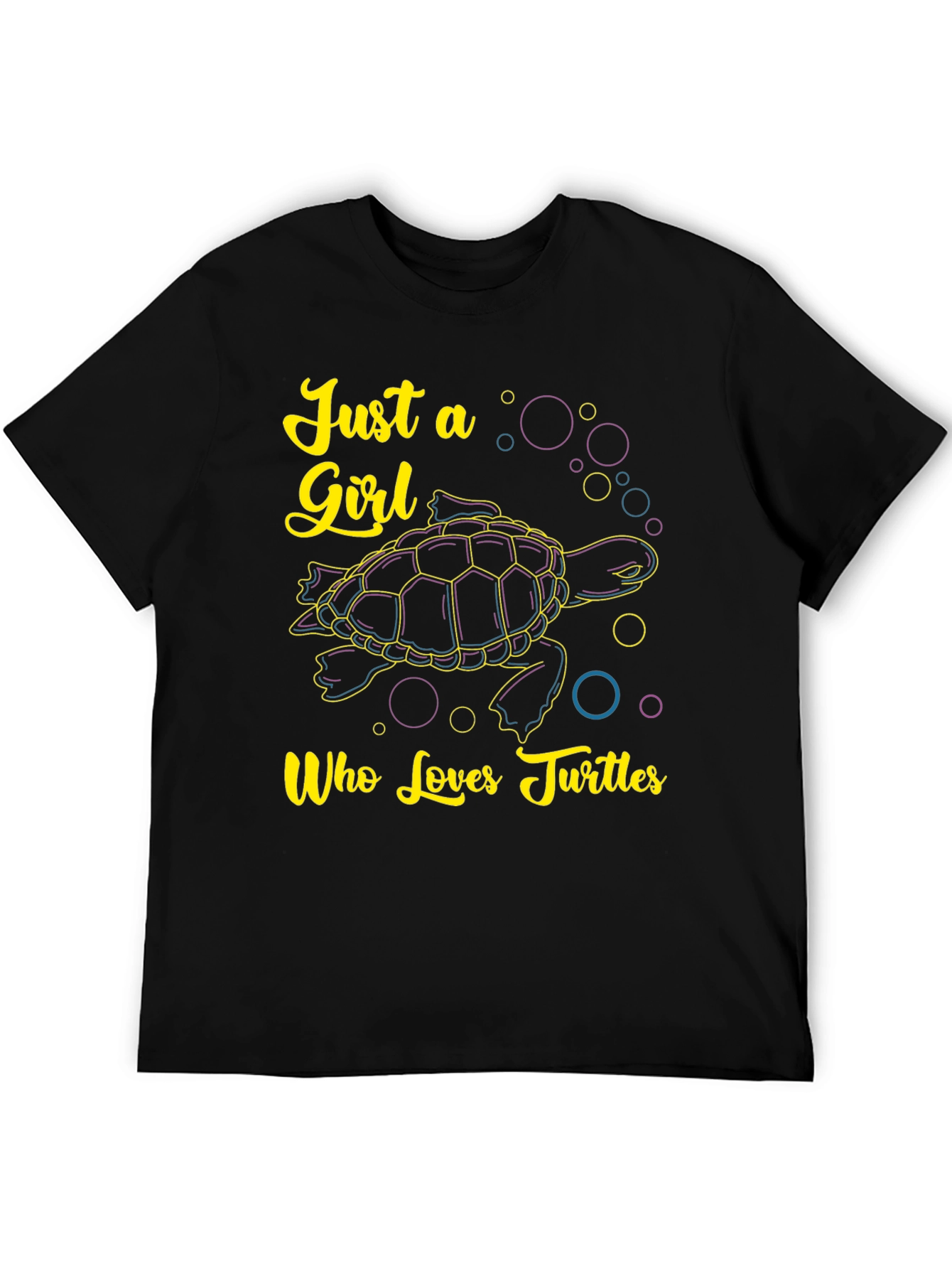 Just a Girl Who Loves Turtles T-Shirt