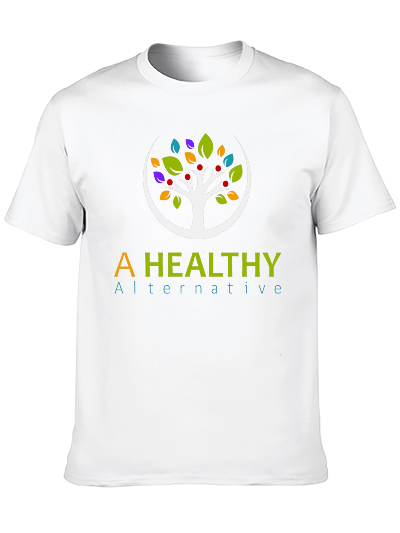 Healthy Alternative Graphic T-Shirt - Black