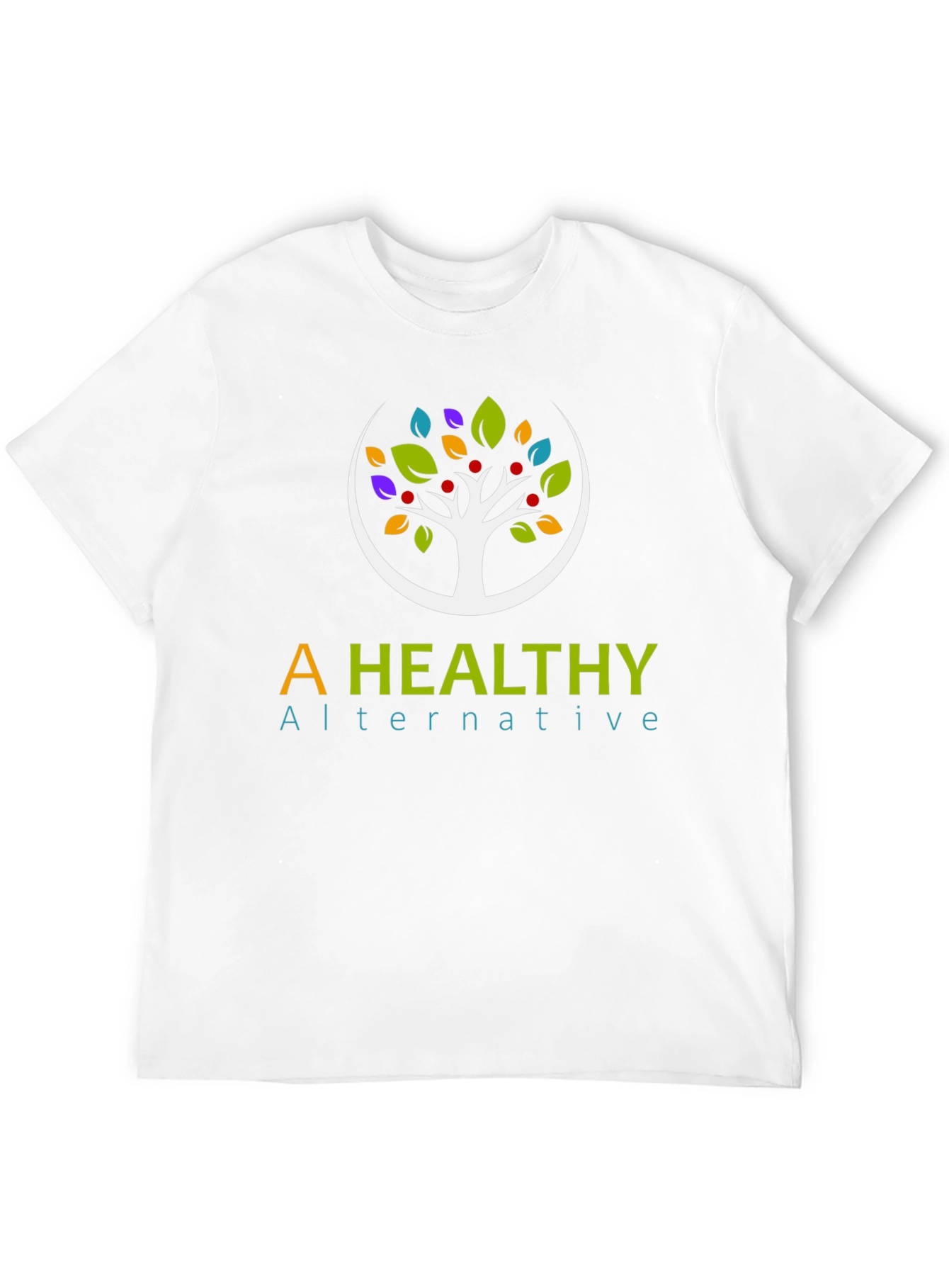 Healthy Alternative Graphic T-Shirt - Black