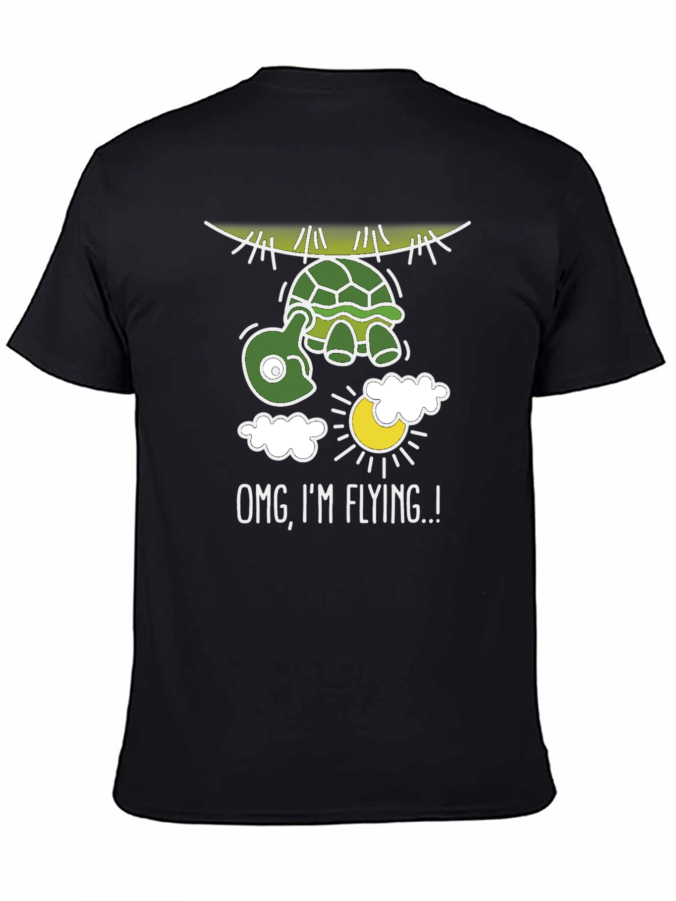Funny Flying Turtle T-Shirt