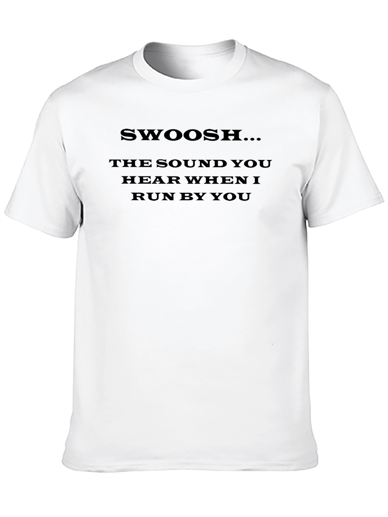 Swoosh! Runners Black Graphic Tee