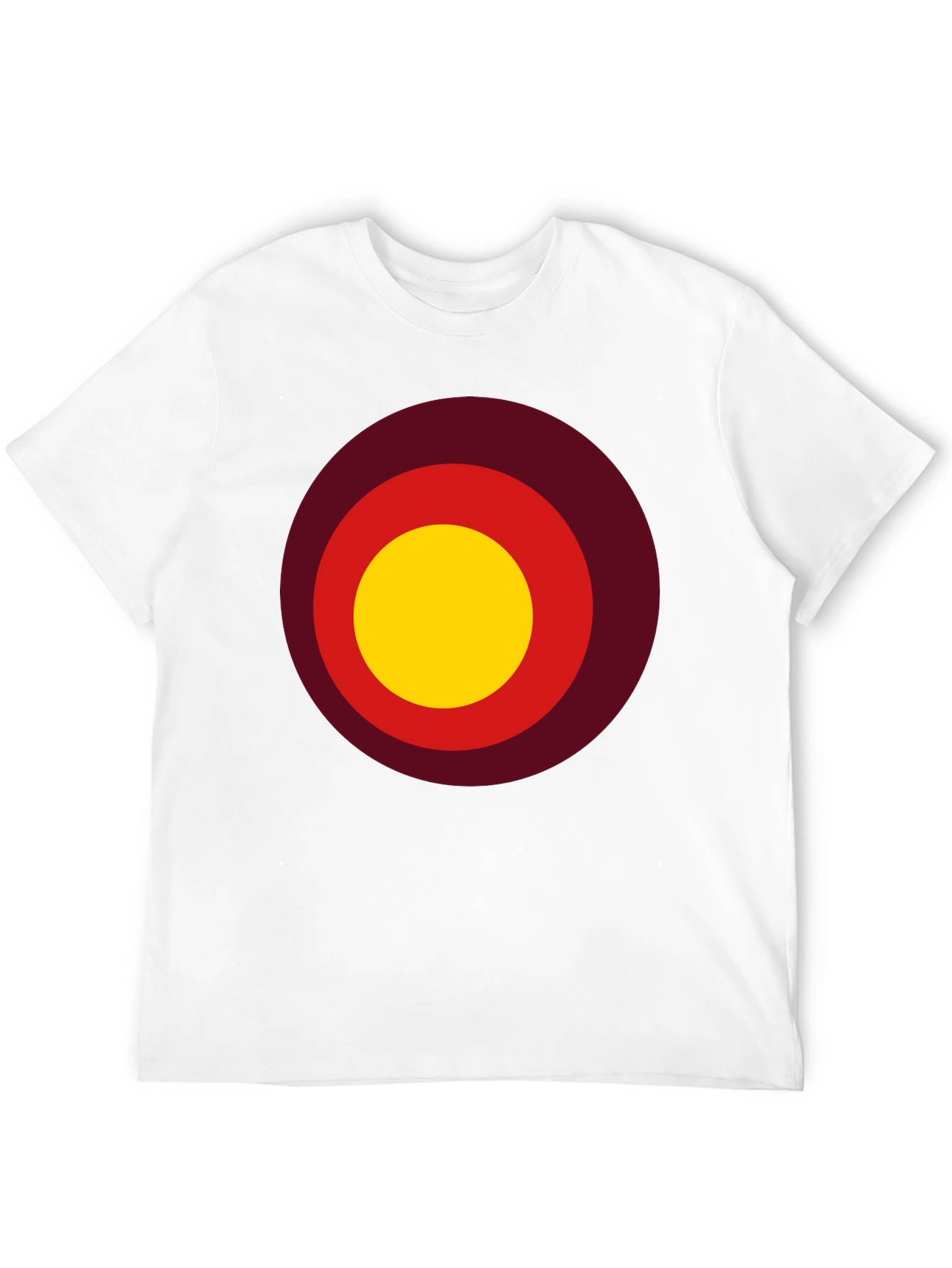 Retro Target Tee - Mens Black Graphic T-Shirt