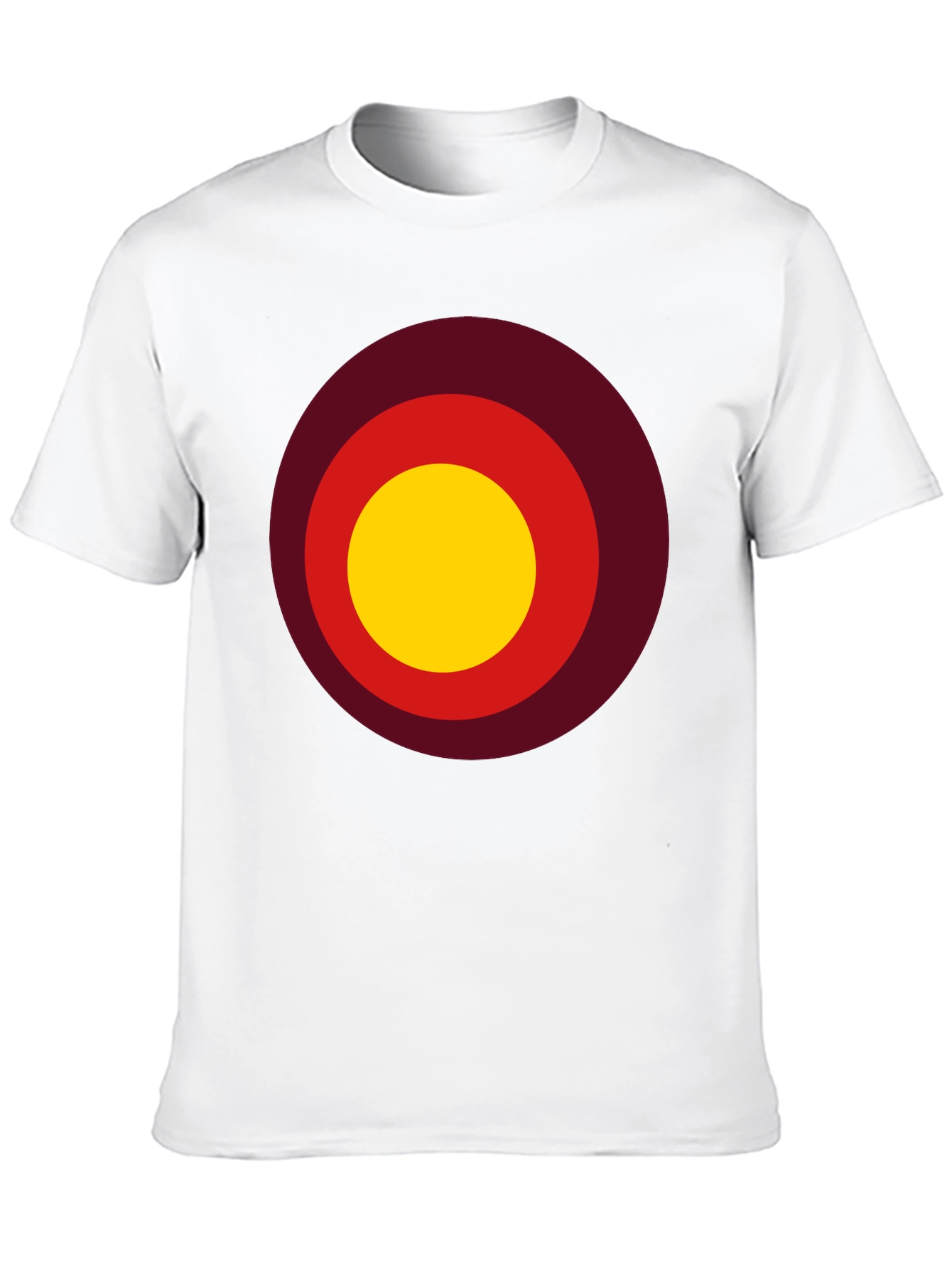 Retro Target Tee - Mens Black Graphic T-Shirt