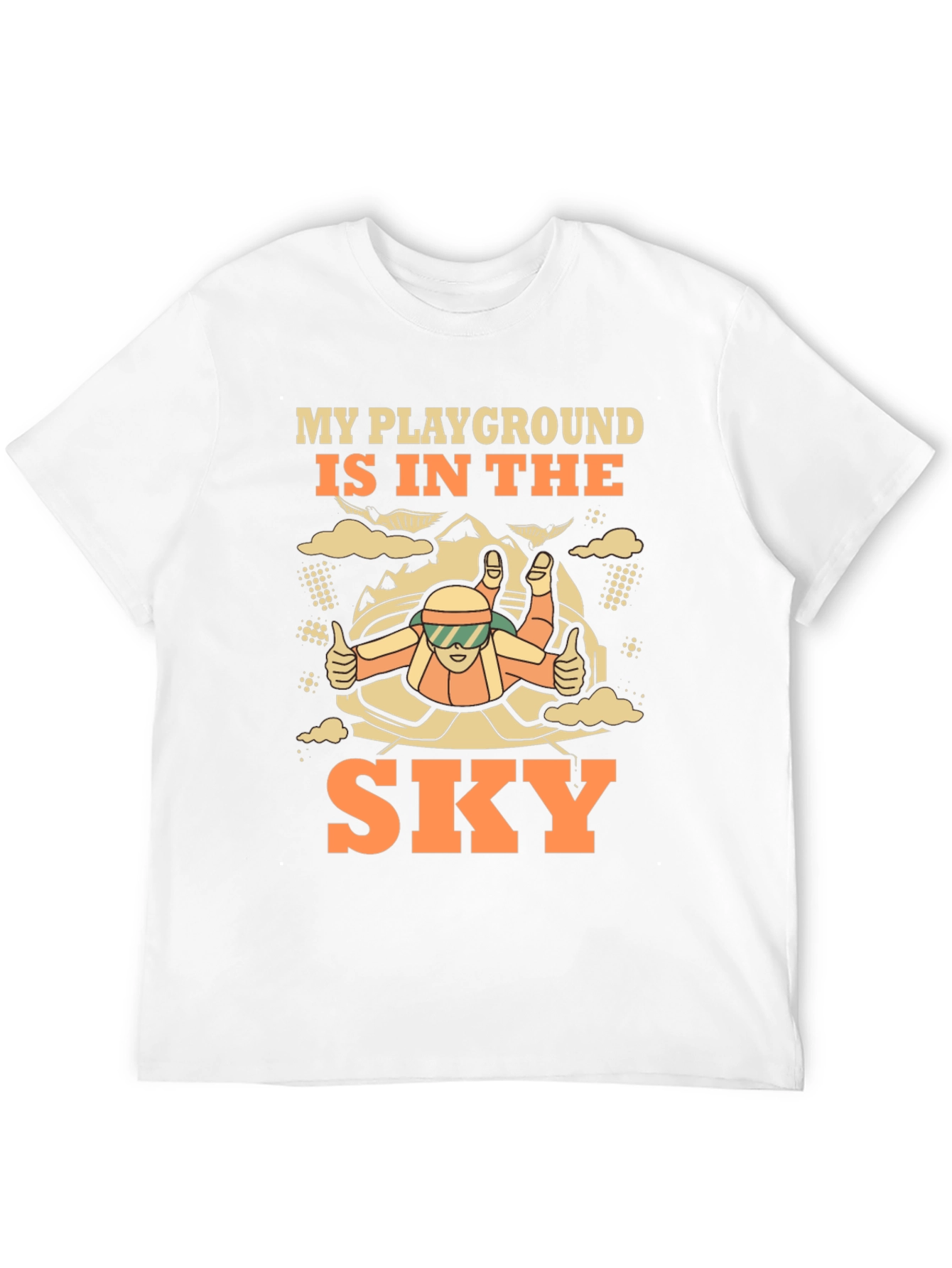Skydiving T-Shirt - My Playground is in The Sky