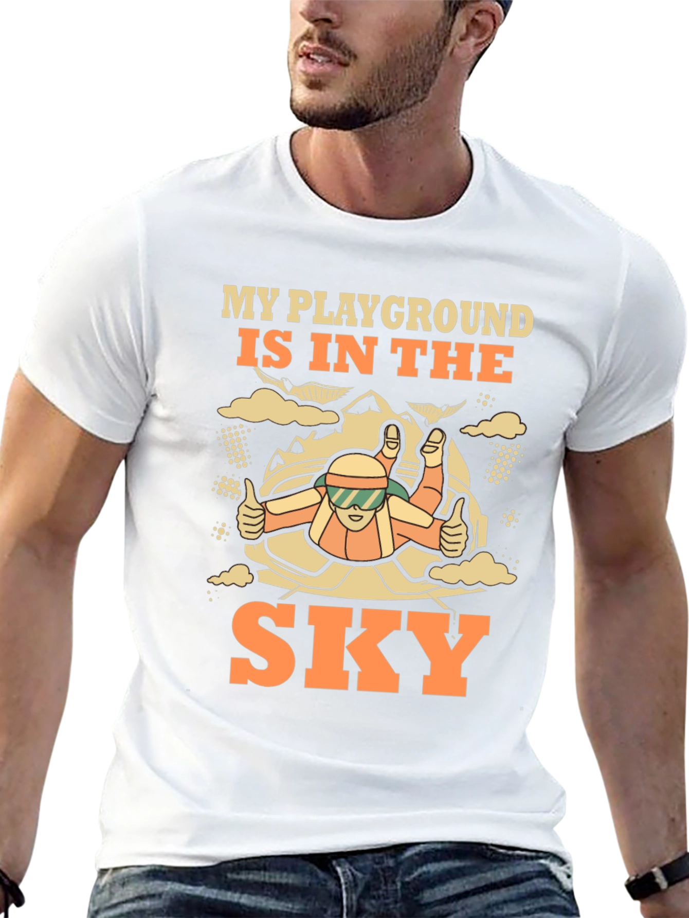 Skydiving T-Shirt - My Playground is in The Sky