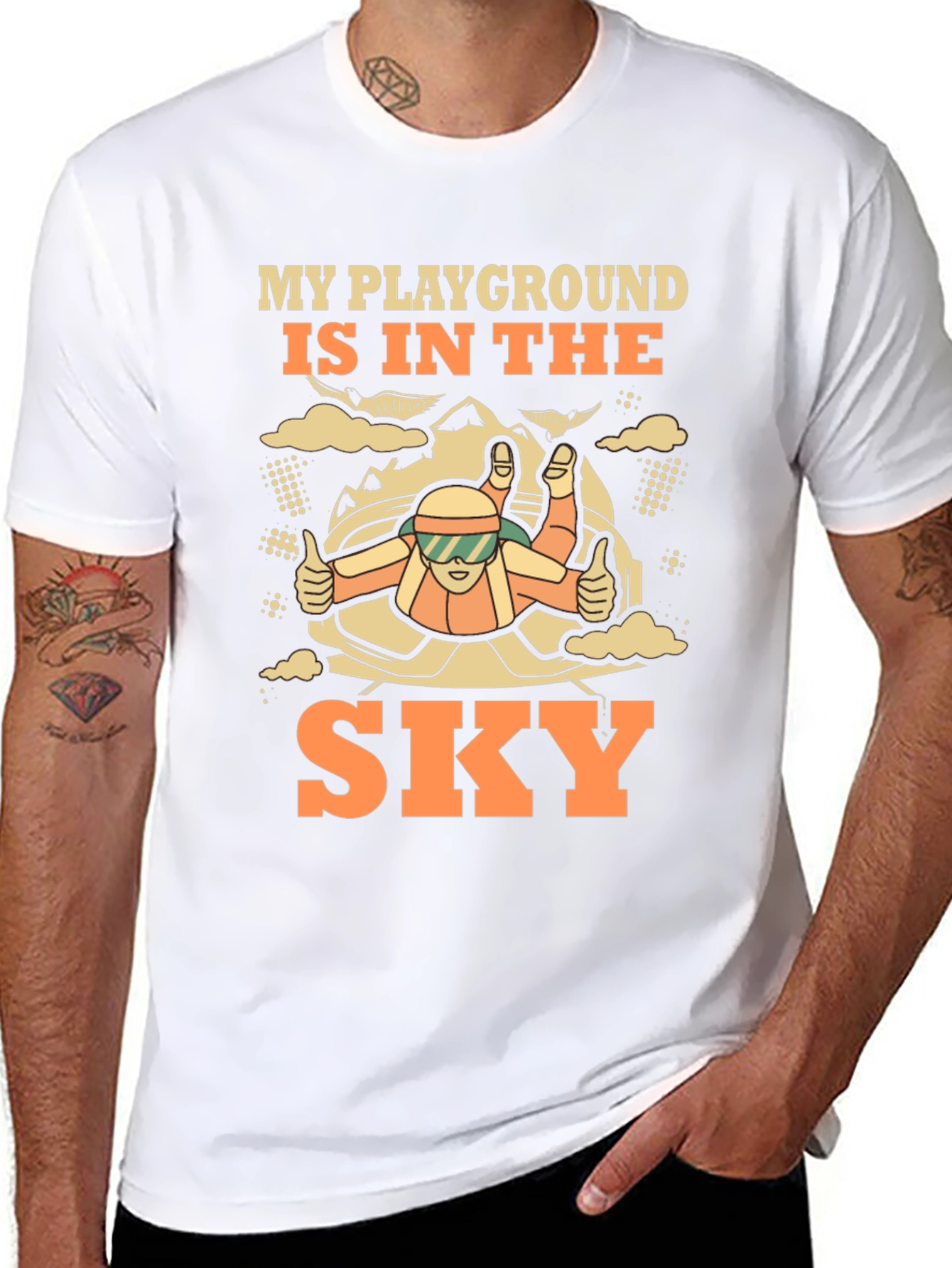 Skydiving T-Shirt - My Playground is in The Sky