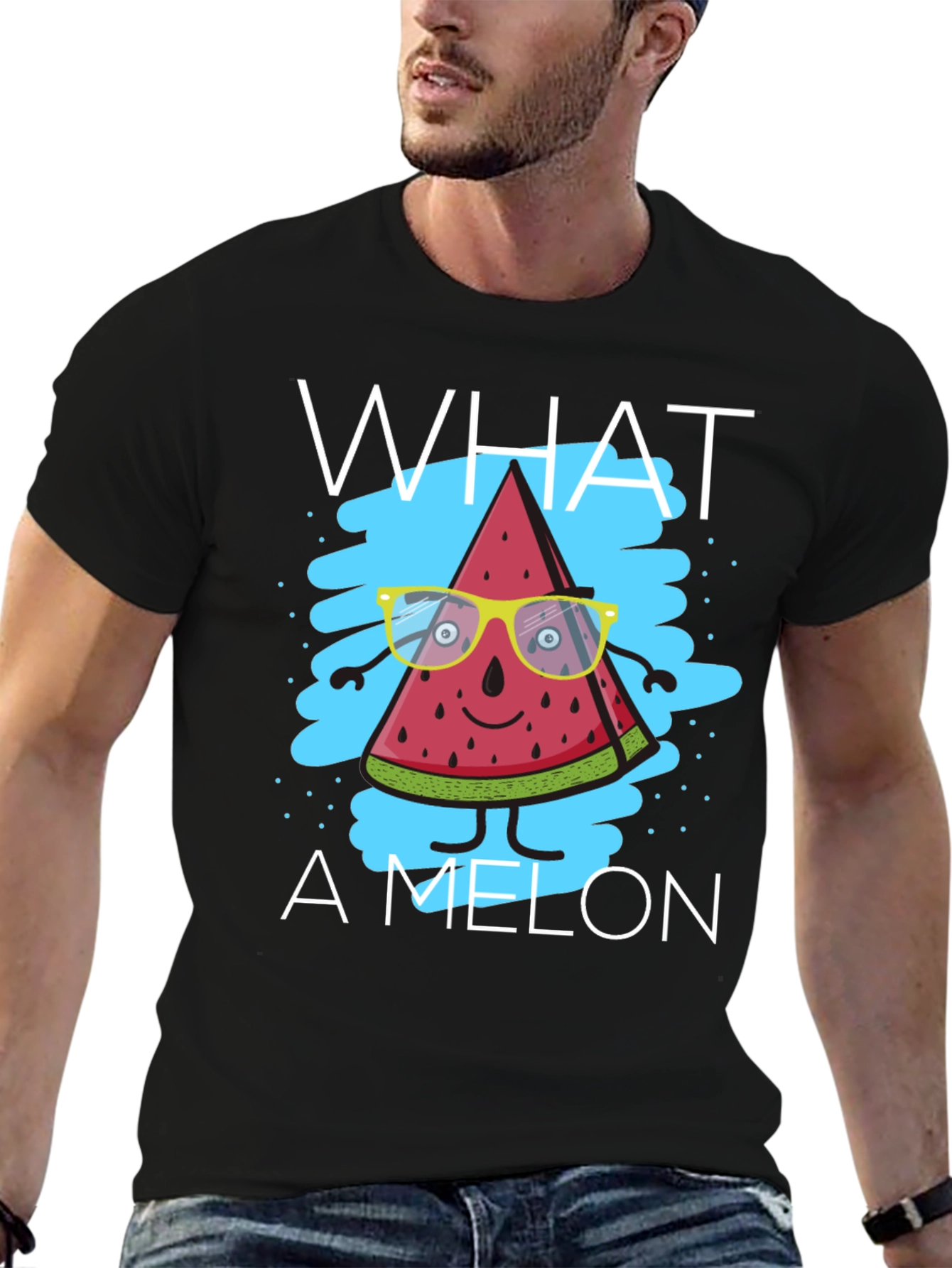 What A Melon Graphic T-Shirt