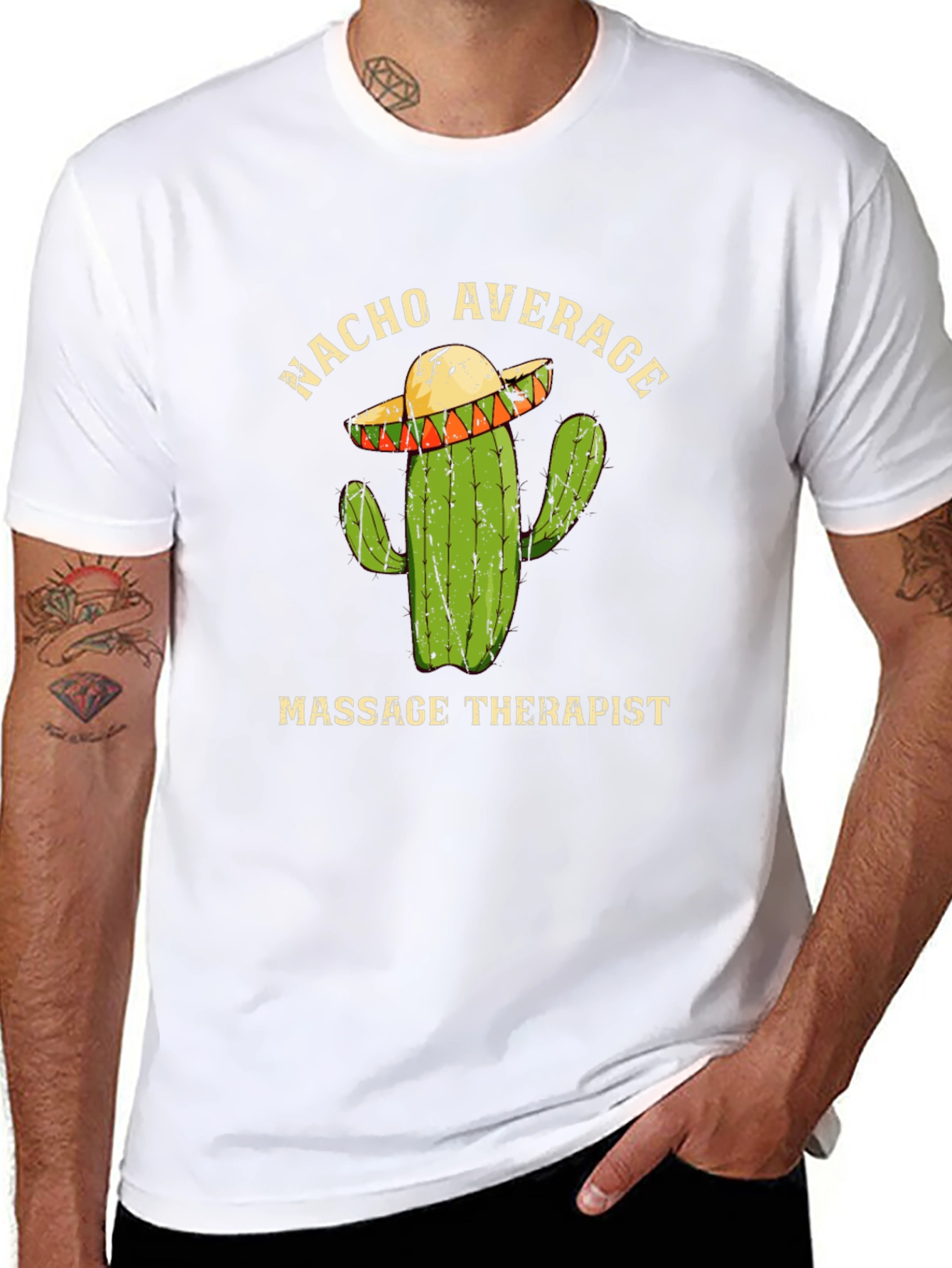Nacho Average Massage Therapist T-Shirt
