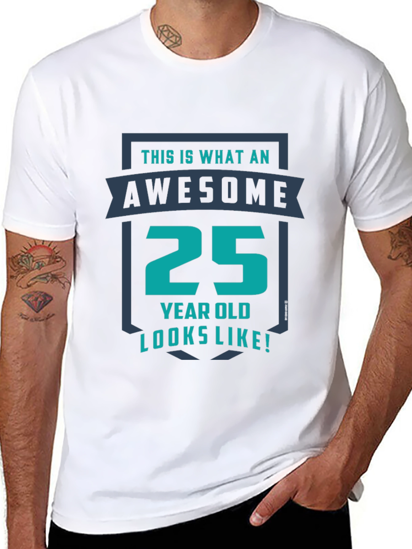 Awesome 25 Year Old Graphic T-Shirt