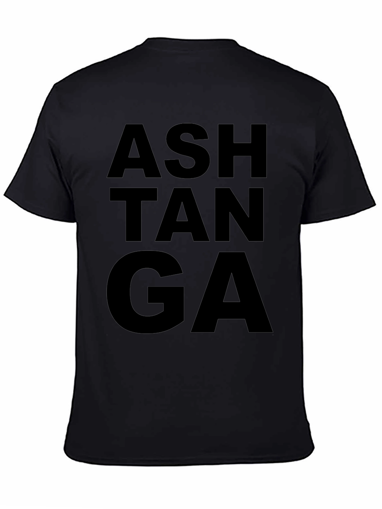 Ashtanga Yoga Black T-Shirt - Unisex