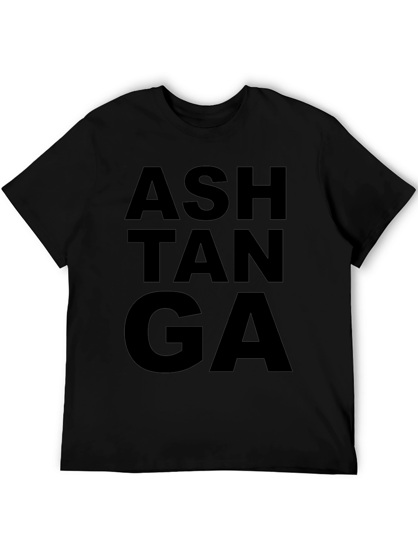 Ashtanga Yoga Black T-Shirt - Unisex