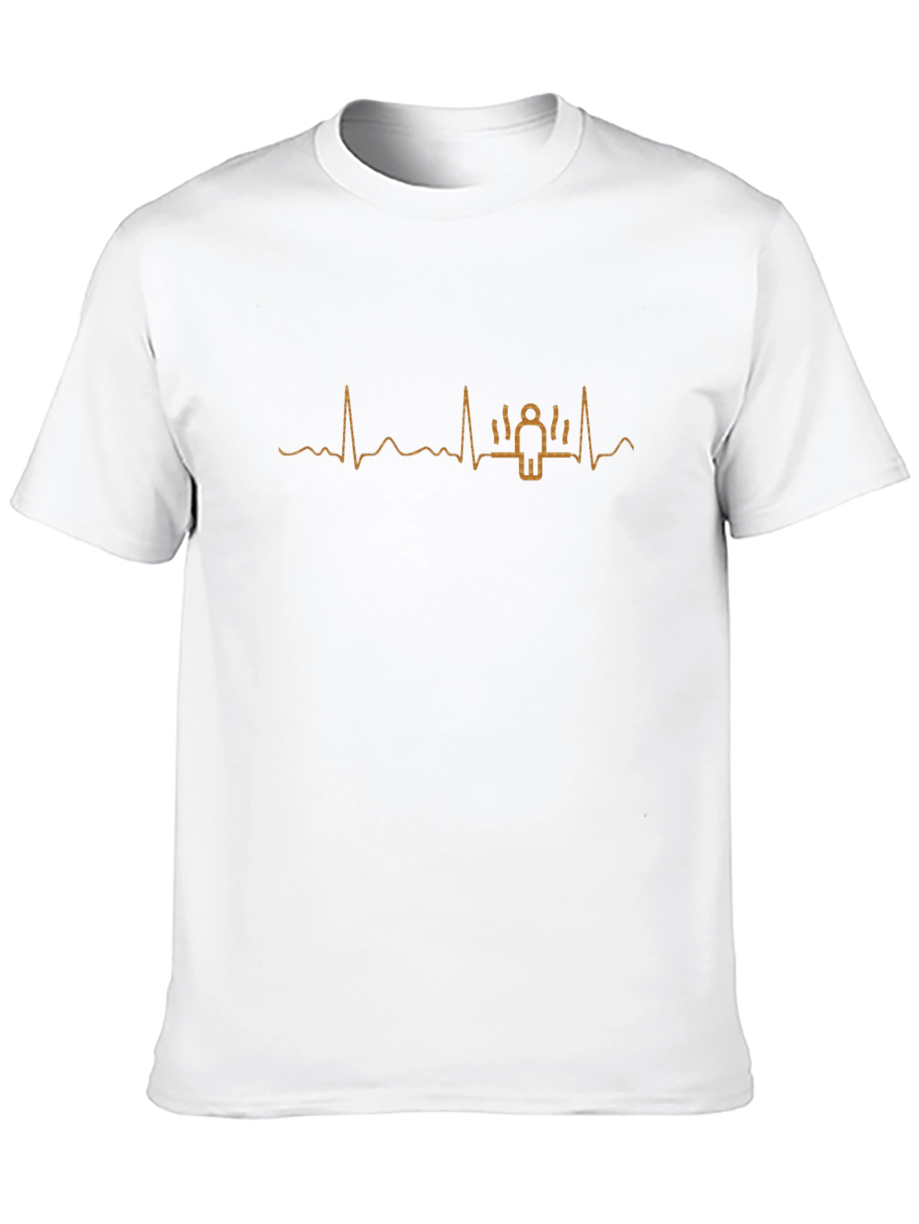 Heartbeat Gymnast Black T-Shirt