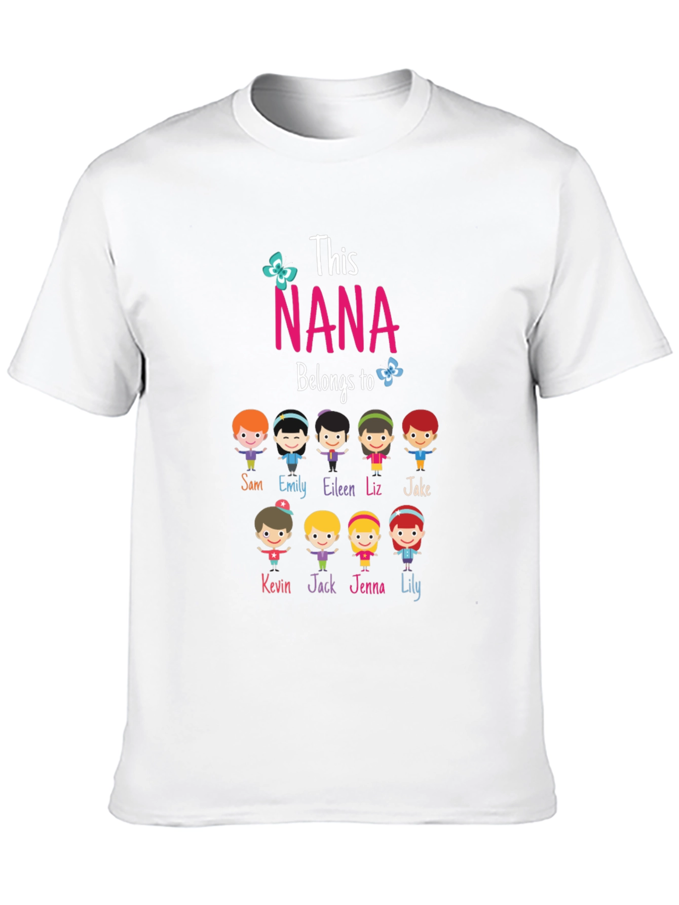 Personalized This Nana Belongs To T-Shirt