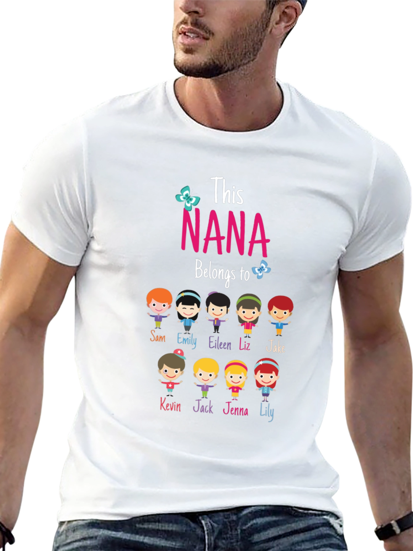 Personalized This Nana Belongs To T-Shirt