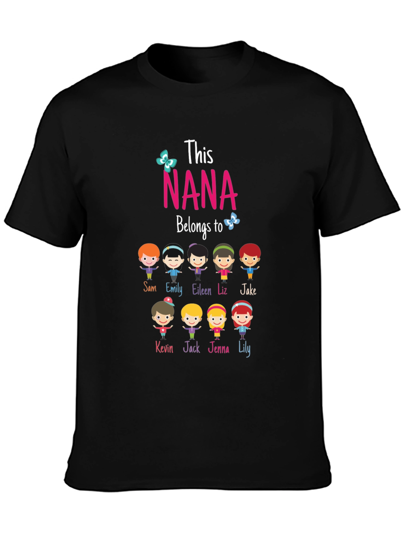 Personalized This Nana Belongs To T-Shirt