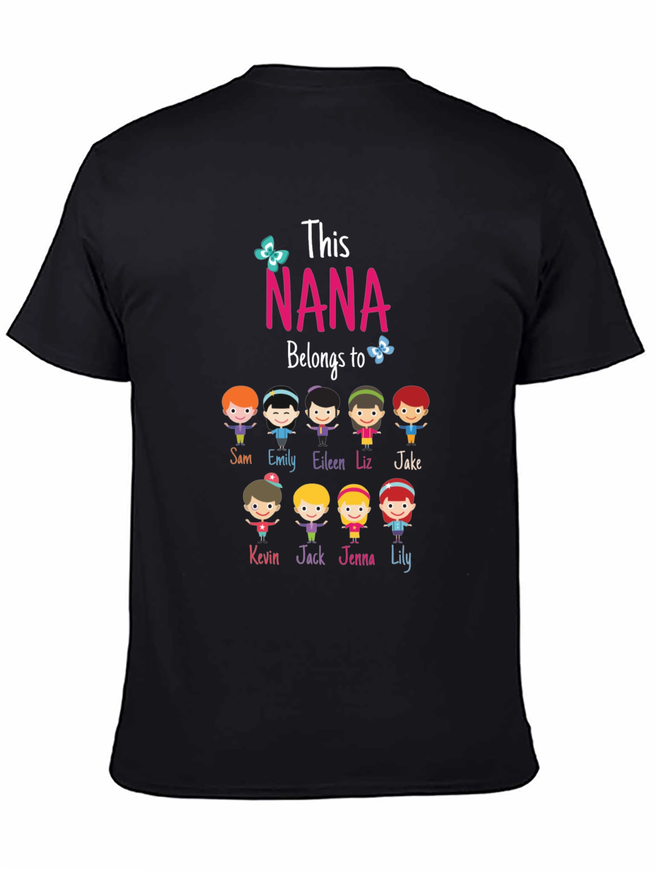 Personalized This Nana Belongs To T-Shirt