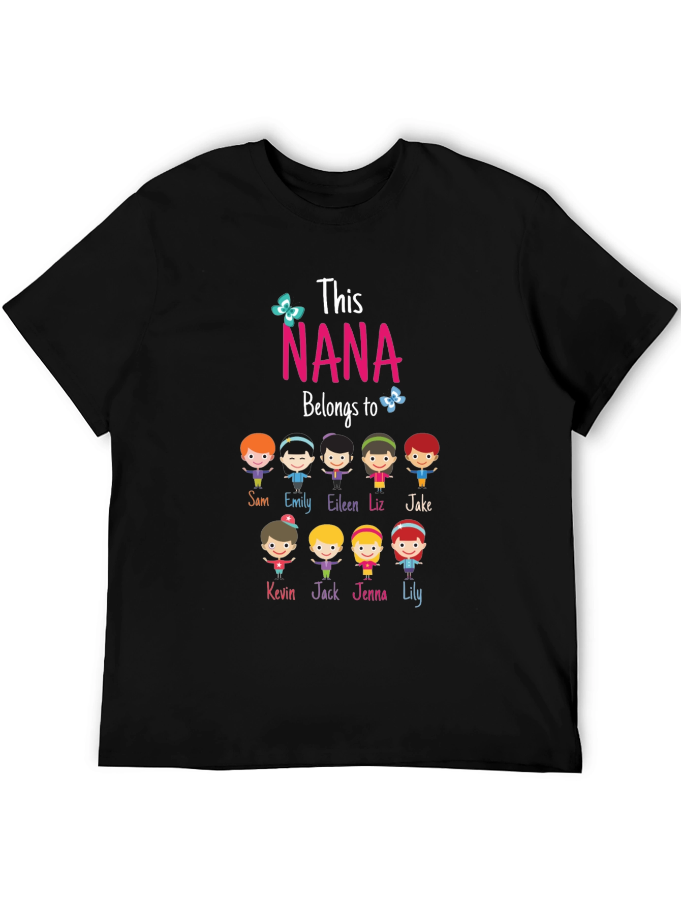 Personalized This Nana Belongs To T-Shirt
