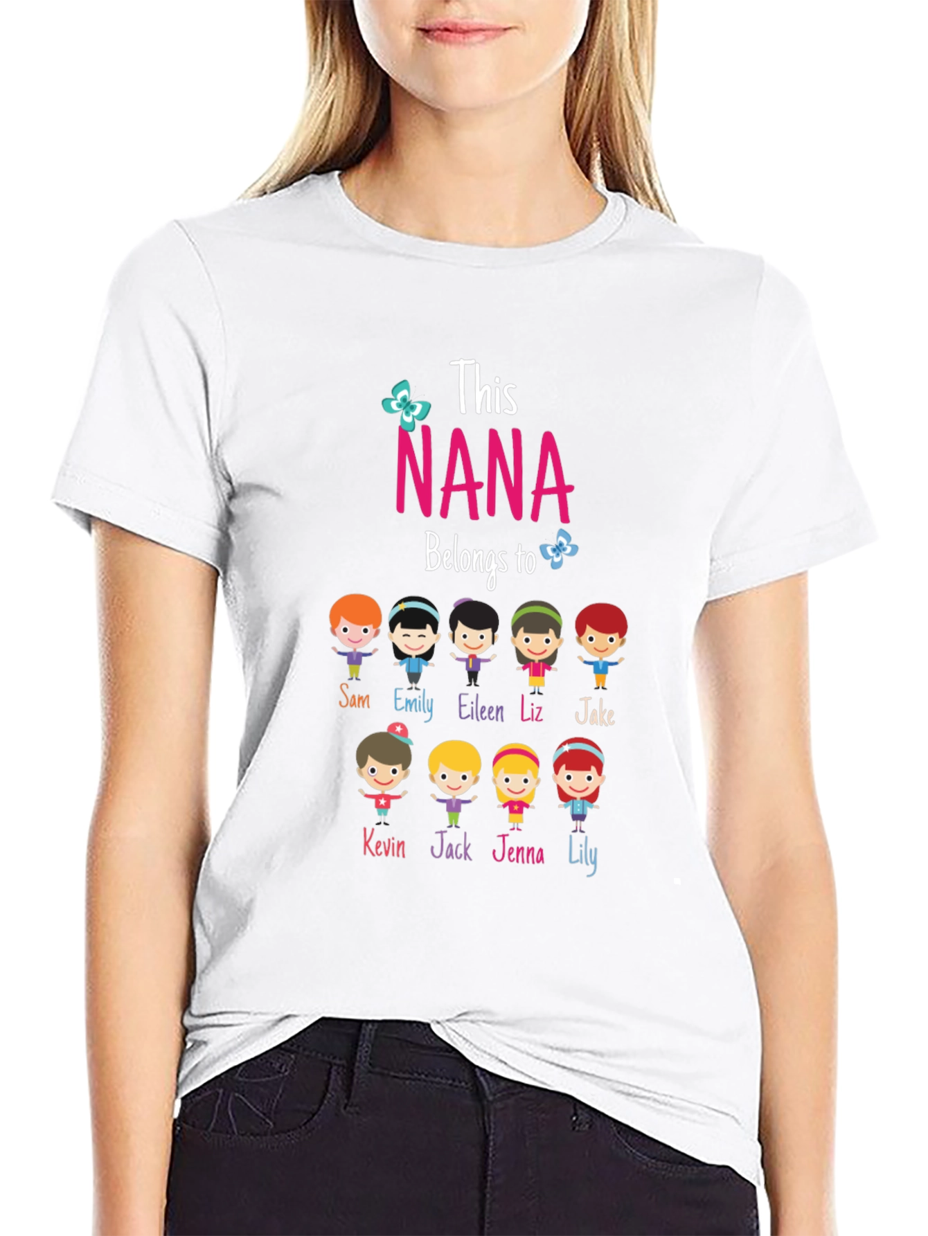 Personalized This Nana Belongs To T-Shirt
