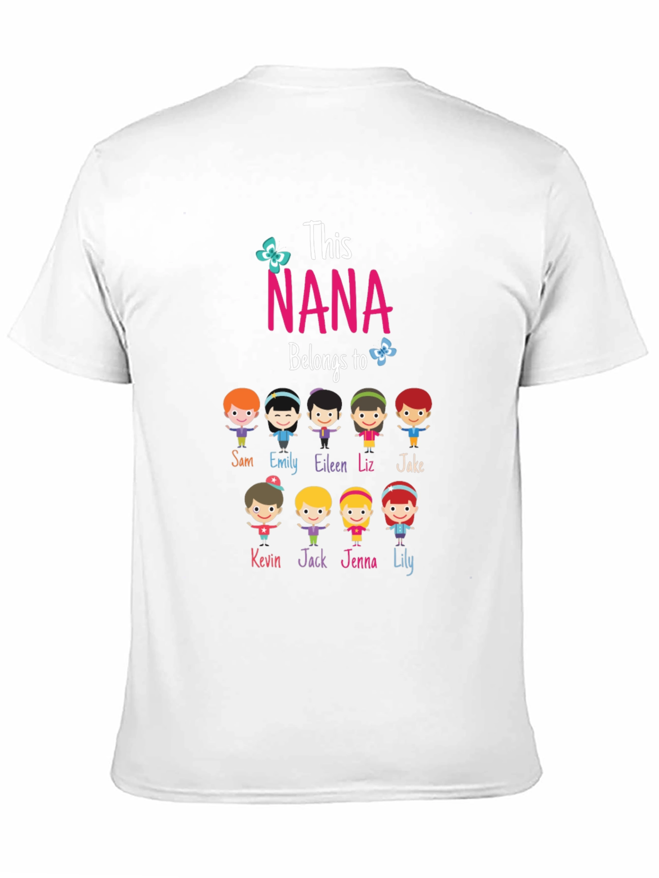 Personalized This Nana Belongs To T-Shirt