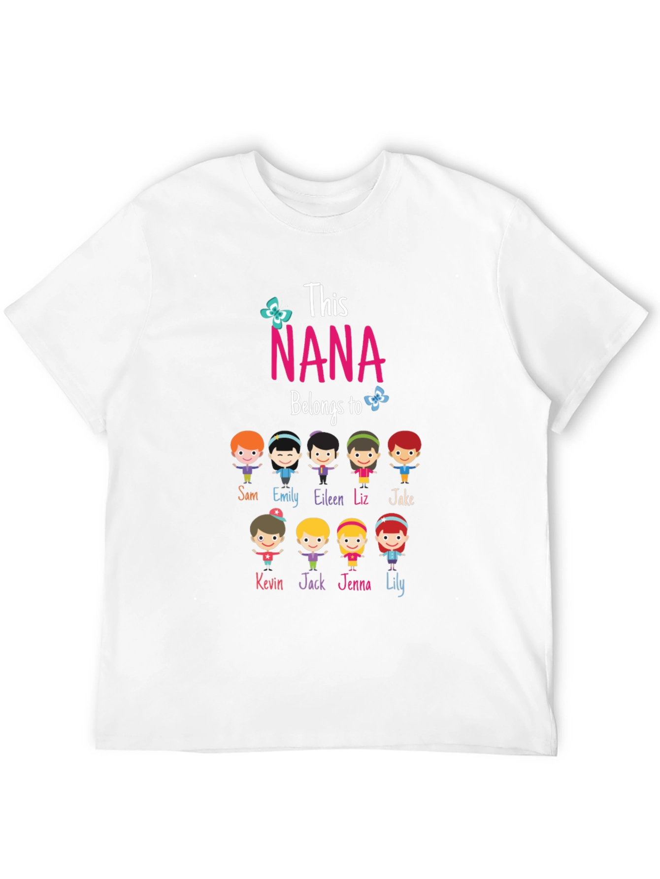 Personalized This Nana Belongs To T-Shirt