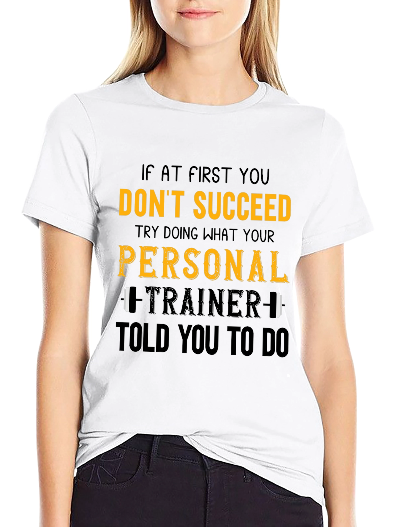 Funny Gym T-Shirt: Personal Trainer Workout Tee